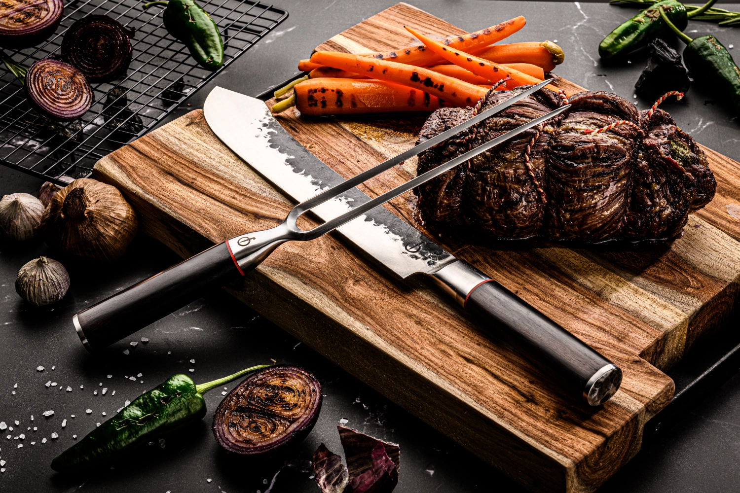 Forged Sebra Fourchette à découper