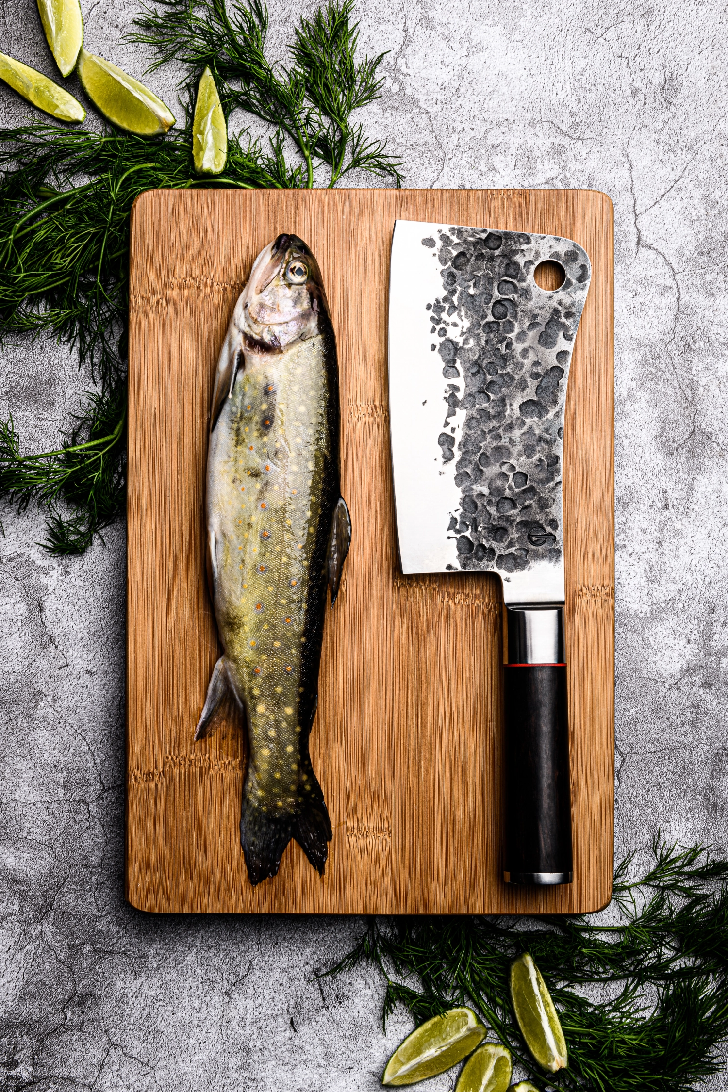 Forged Sebra Hachoir asiatique