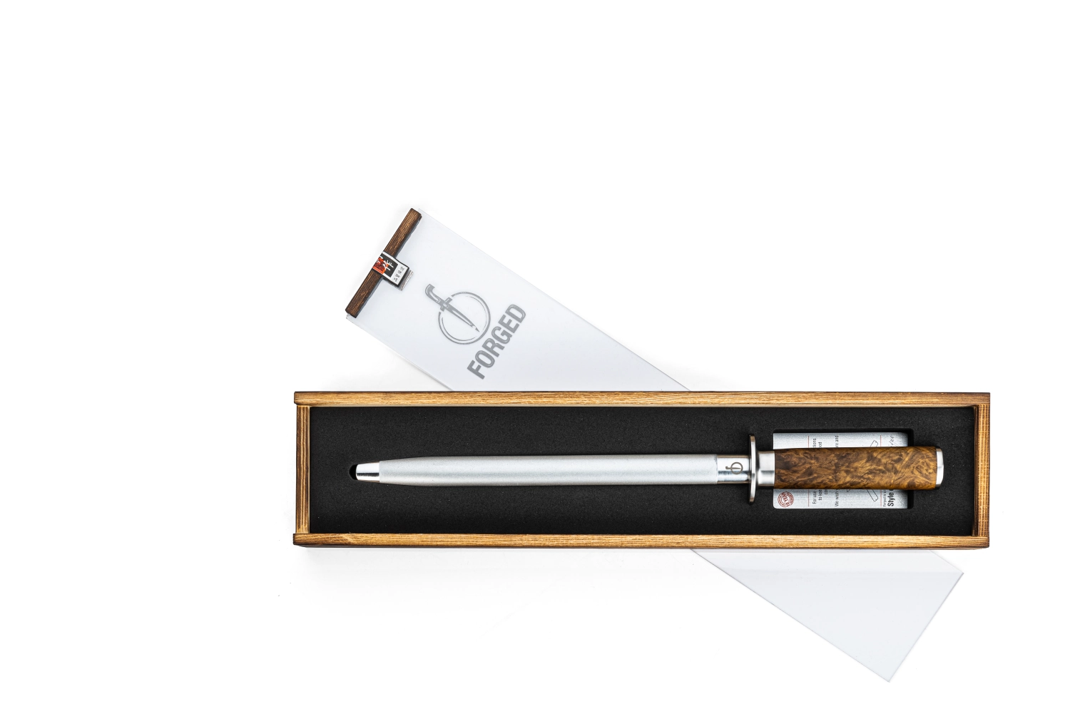 Forged VG10 pierre à aiguiser fusil à aiguiser