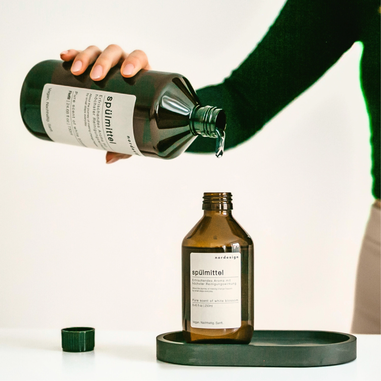 Recharge liquide vaisselle notes of white blossom 730ml