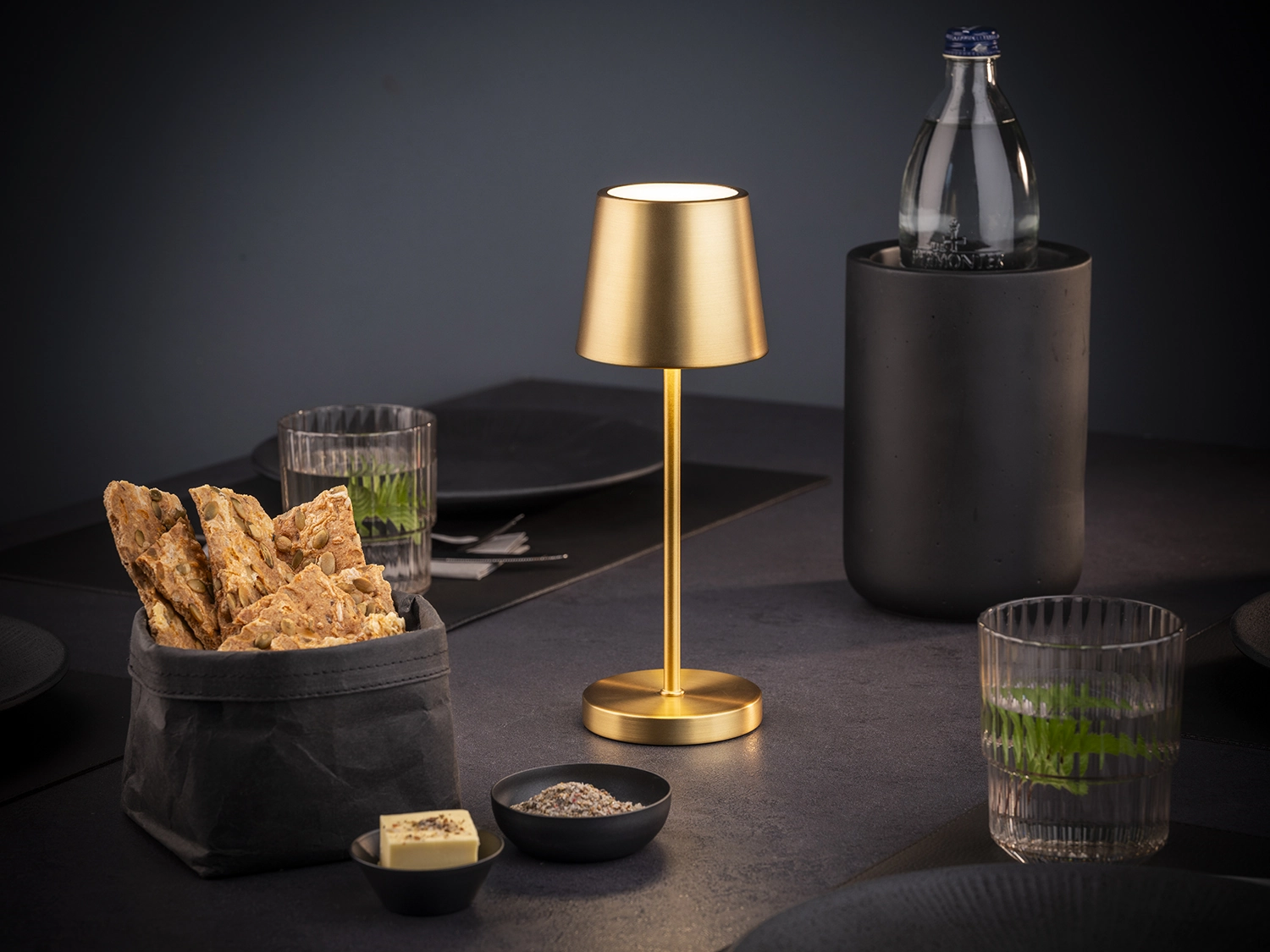 Merle lampe de table