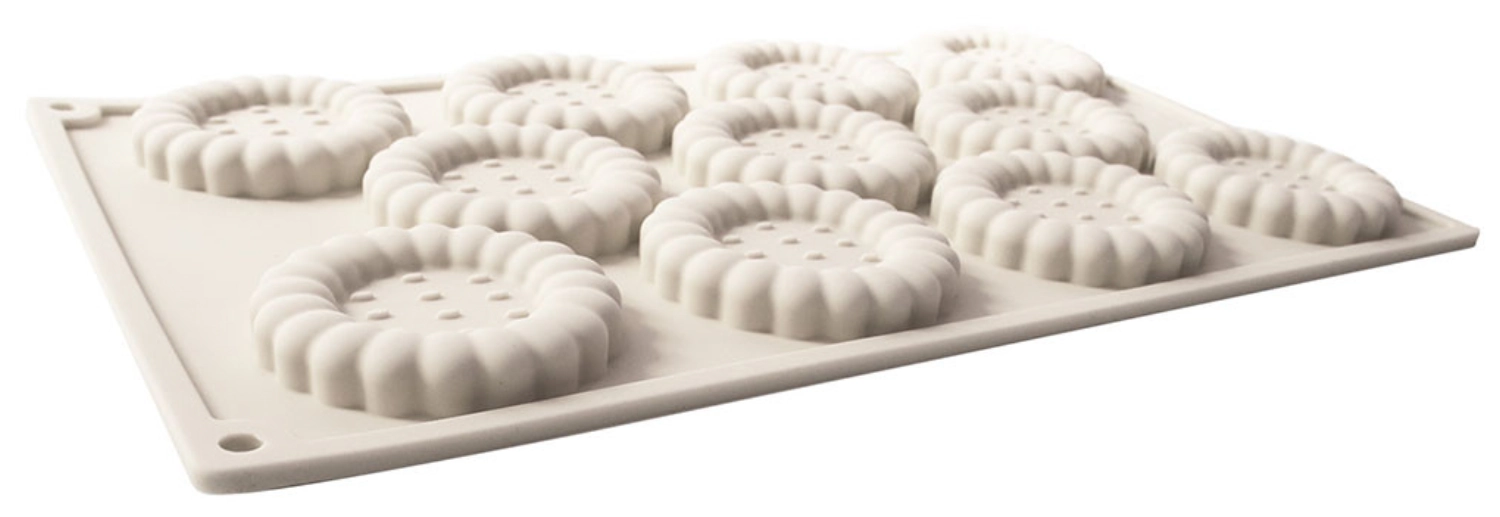 Moule à pâtisserie en silicone pour 11 petits gâteaux