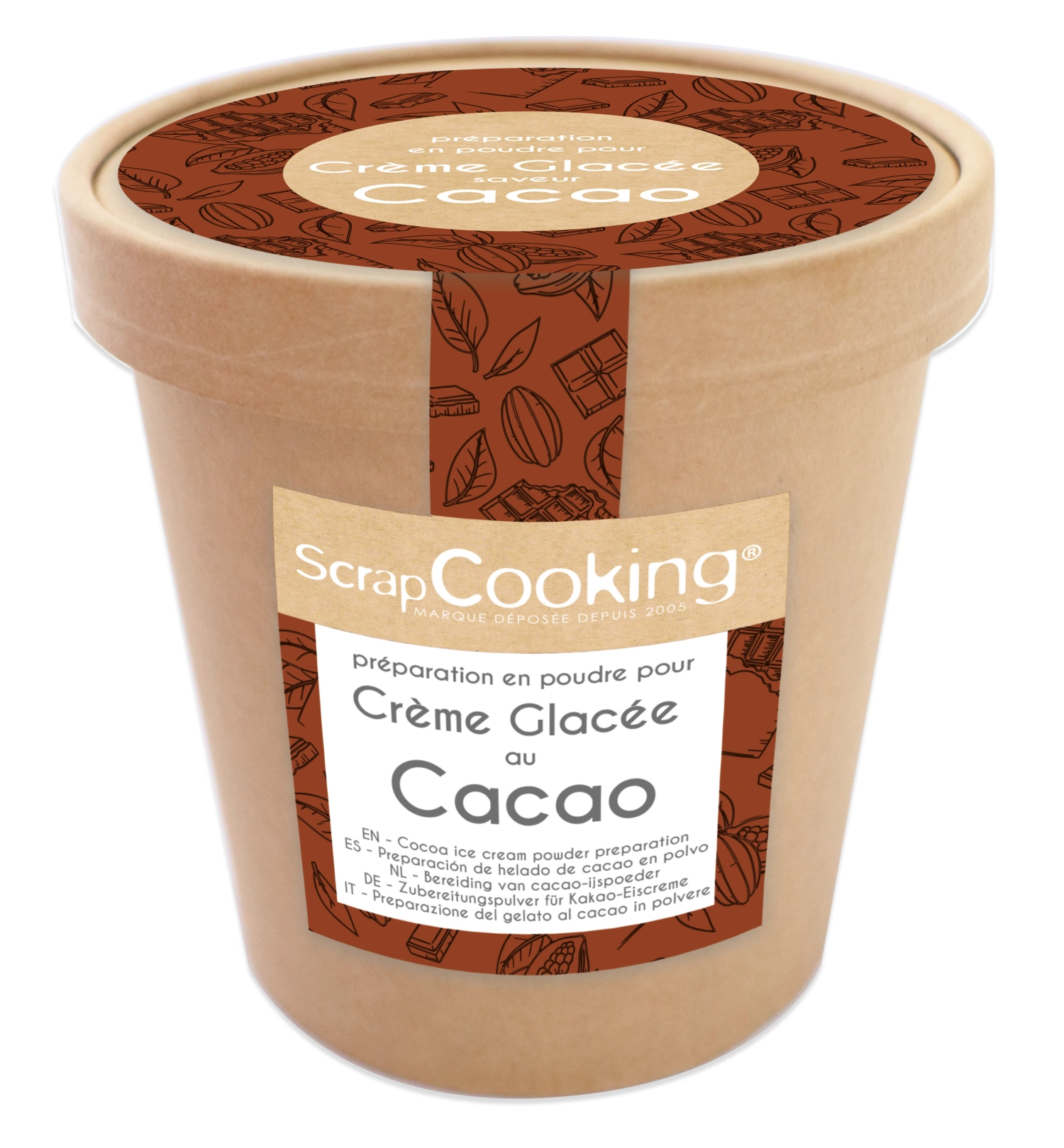 Fertigmischung für Schokoladen Eiscreme