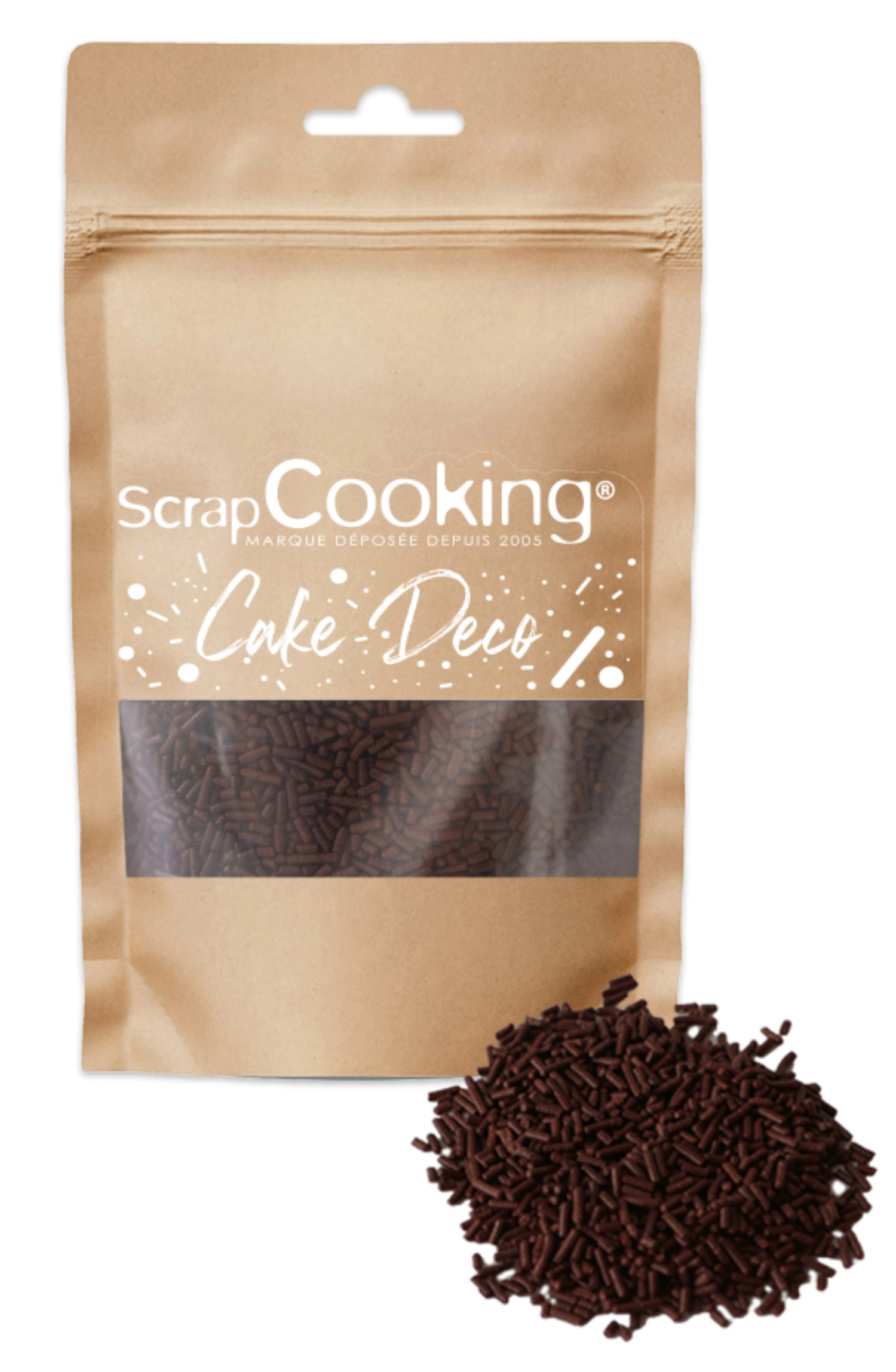 Saupoudres de sucre chocolat noir 70g