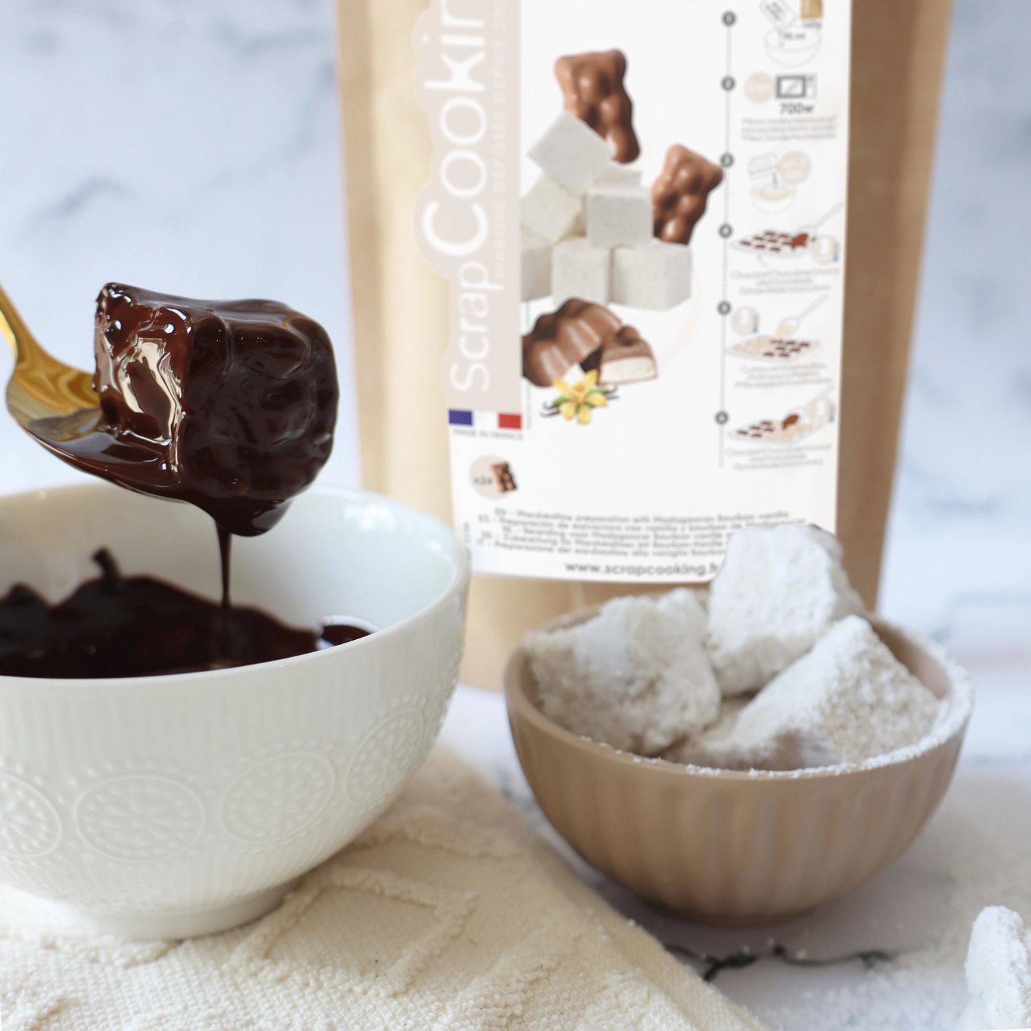 Mélange prêt à l'emploi pour guimauves à la vanille 160g