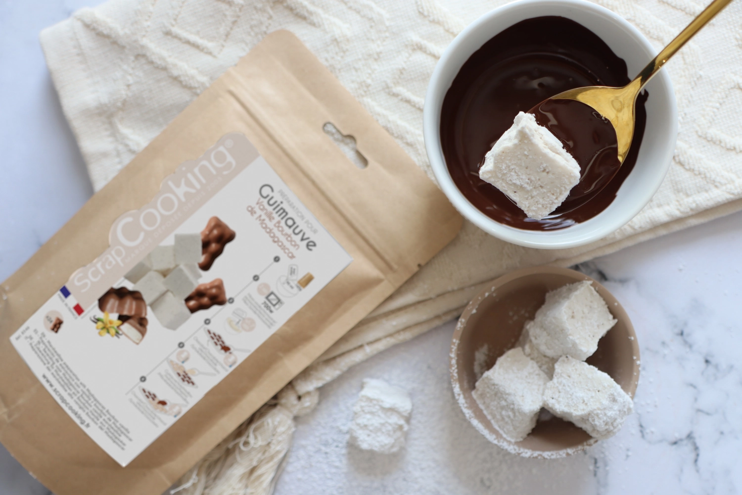 Mélange prêt à l'emploi pour guimauves à la vanille 160g