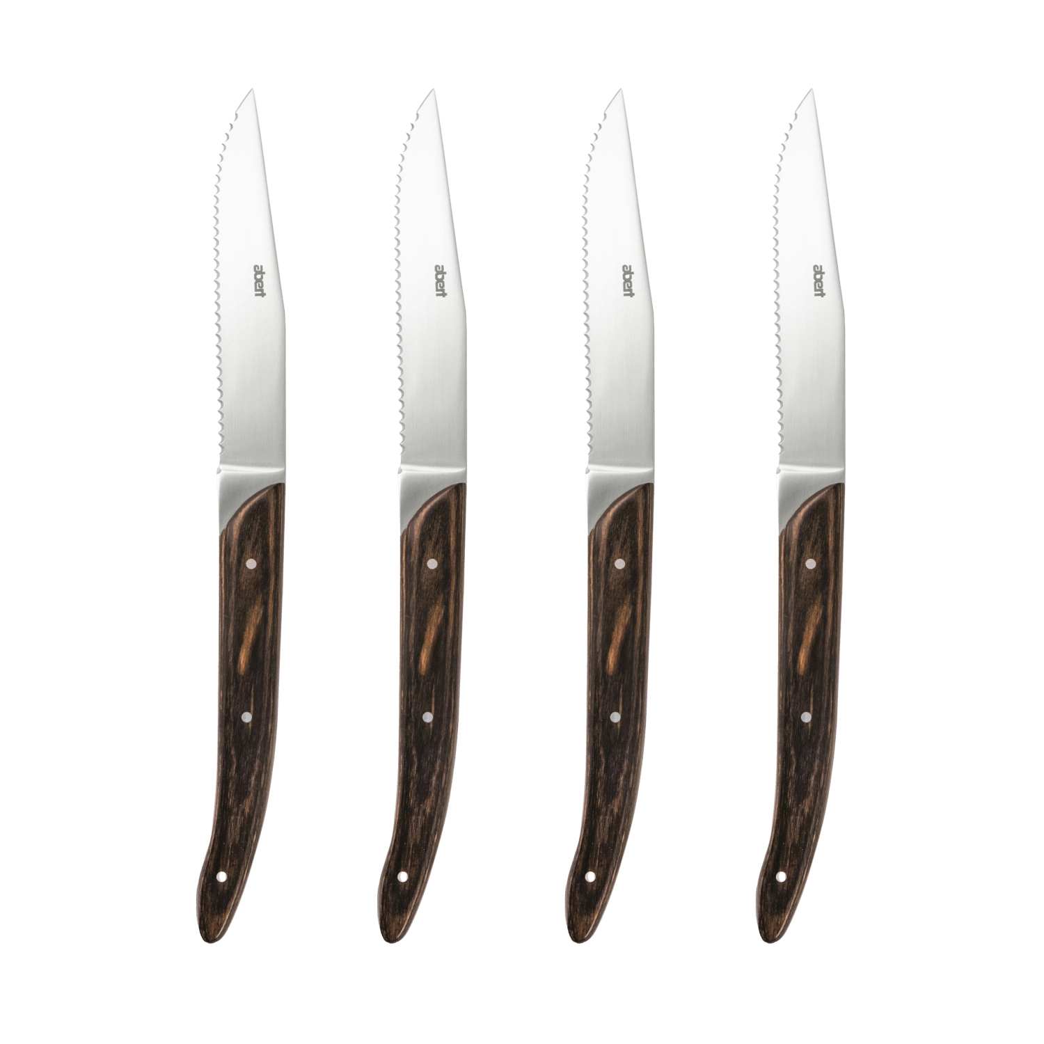 4er Set AB+ Safari Steakmesser
