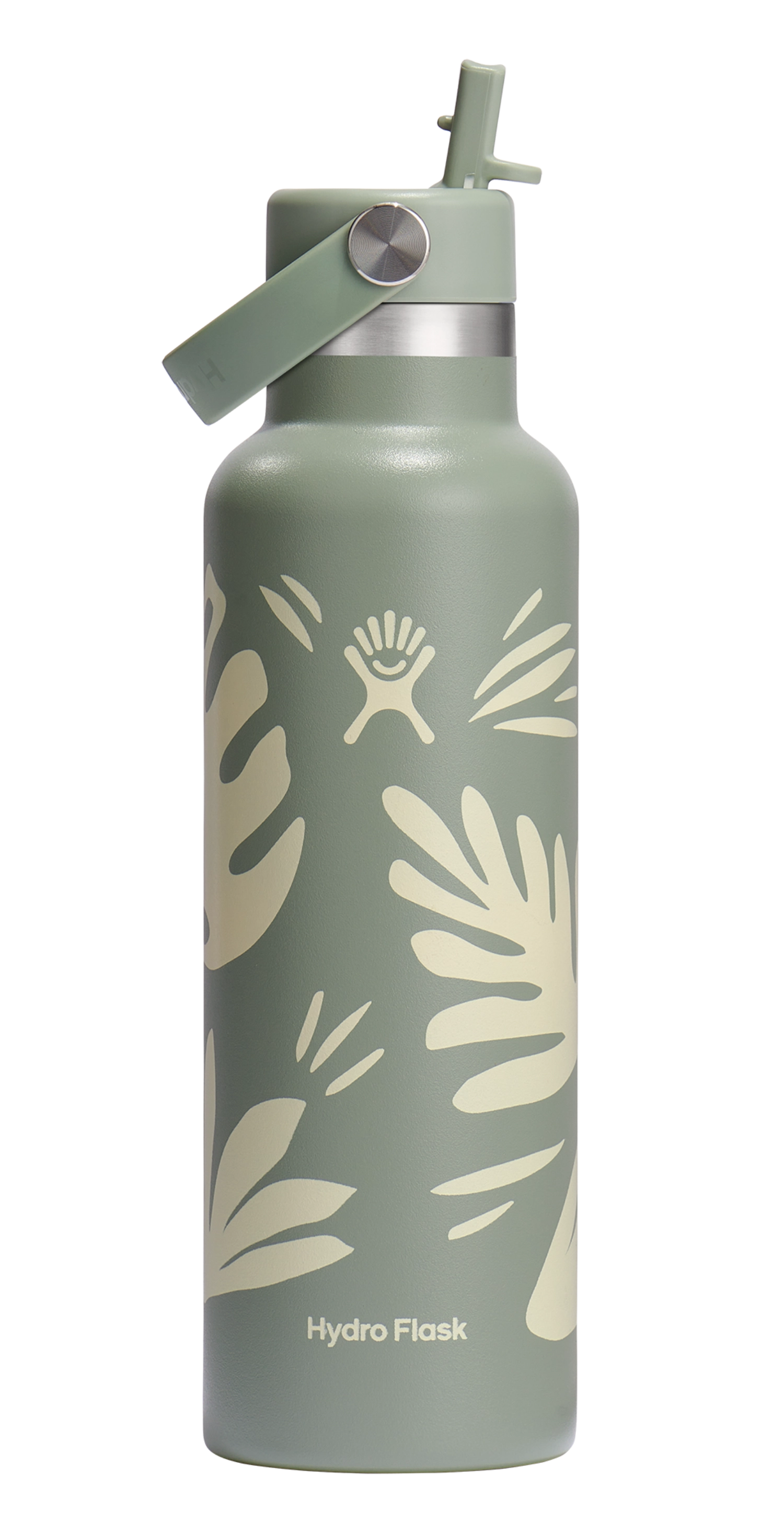 Trinkflasche Standard Flex Deckel mit Strohhalm