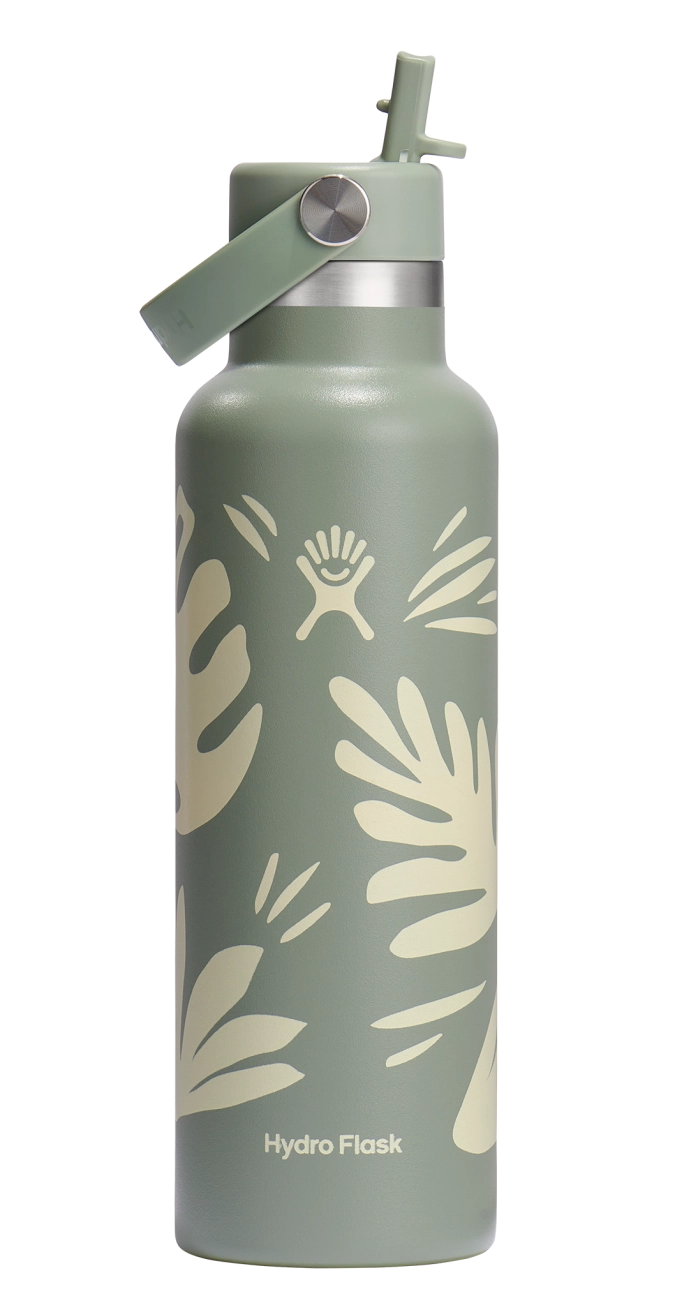 Trinkflasche Standard Flex Deckel mit Strohhalm