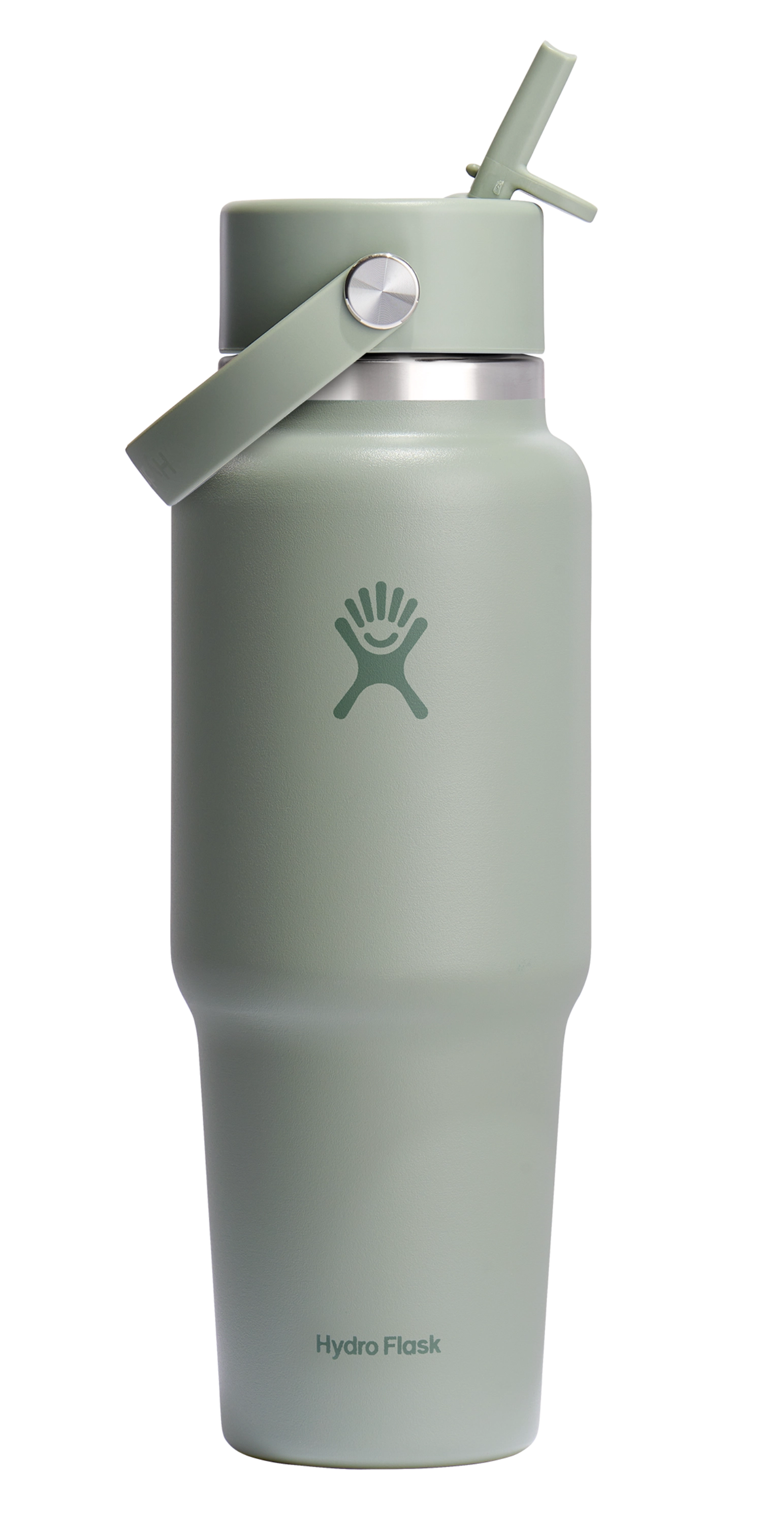 Gourde Wide Flex Couvercle avec paille