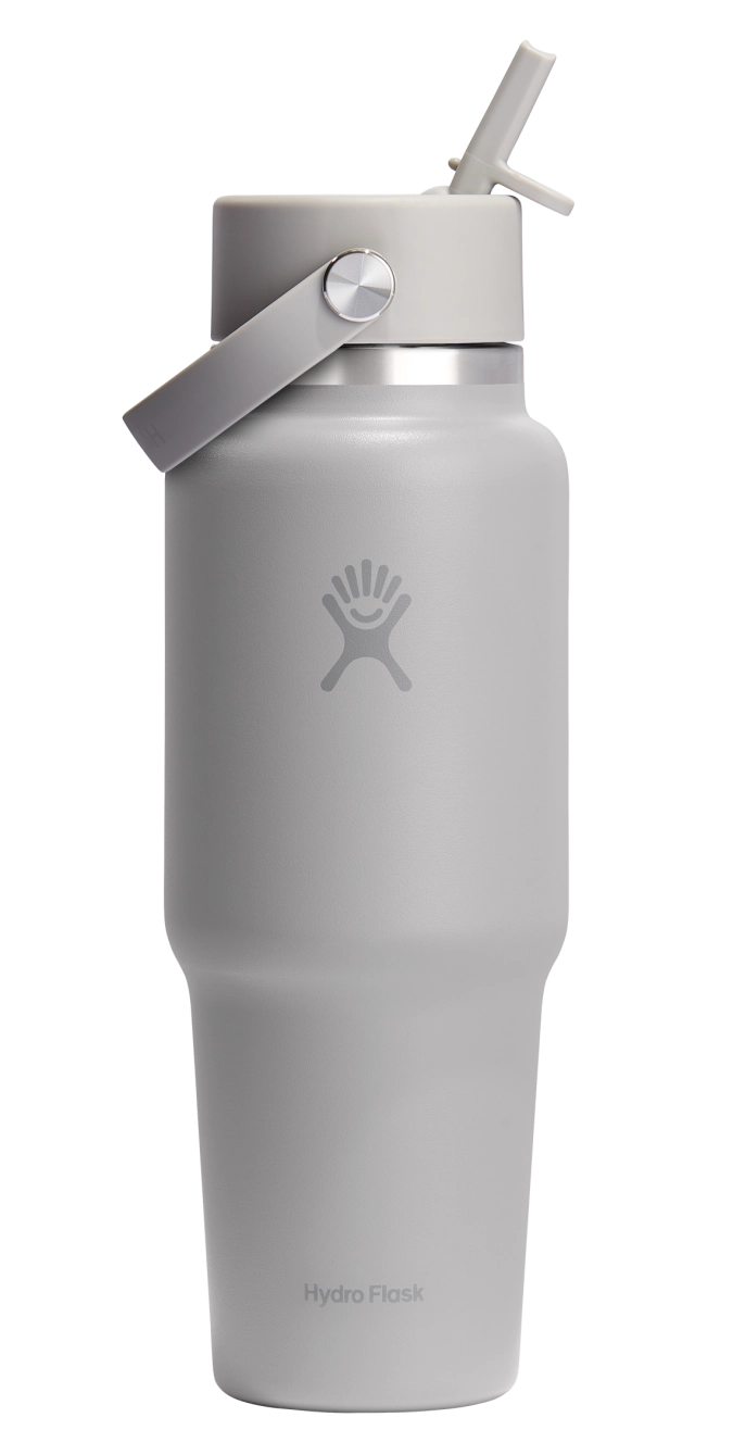 Gourde Wide Flex Couvercle avec paille