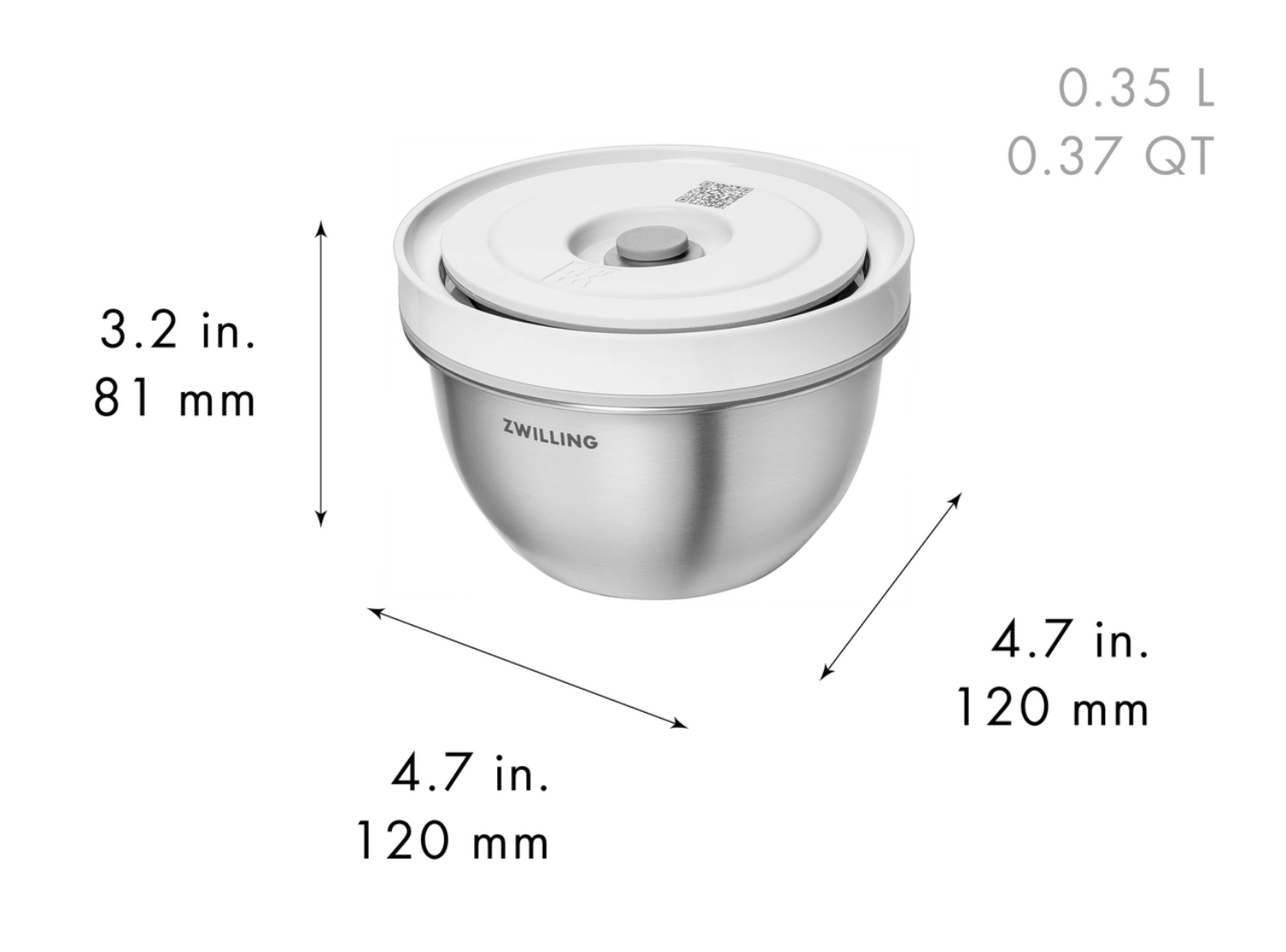 Fresh & Save Bowls Vakuumschüssel S