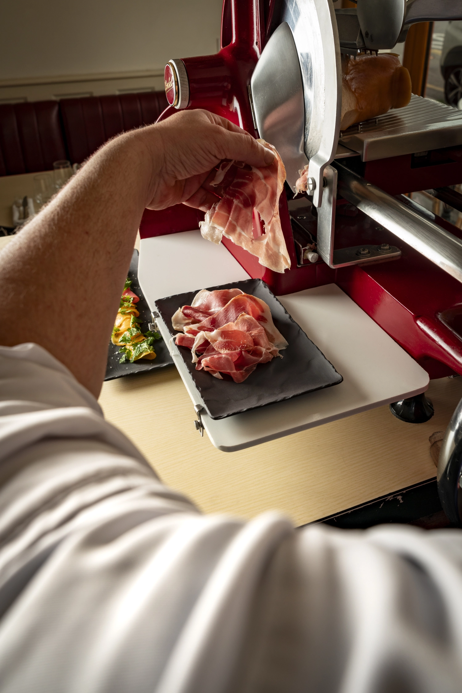 Basalt Teller rechteckig