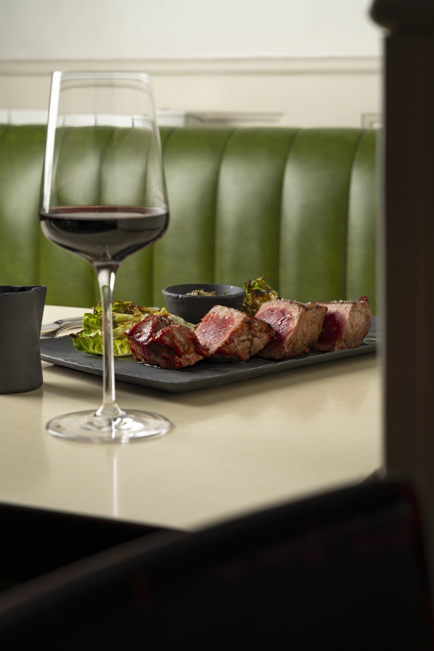 Basalt Teller rechteckig