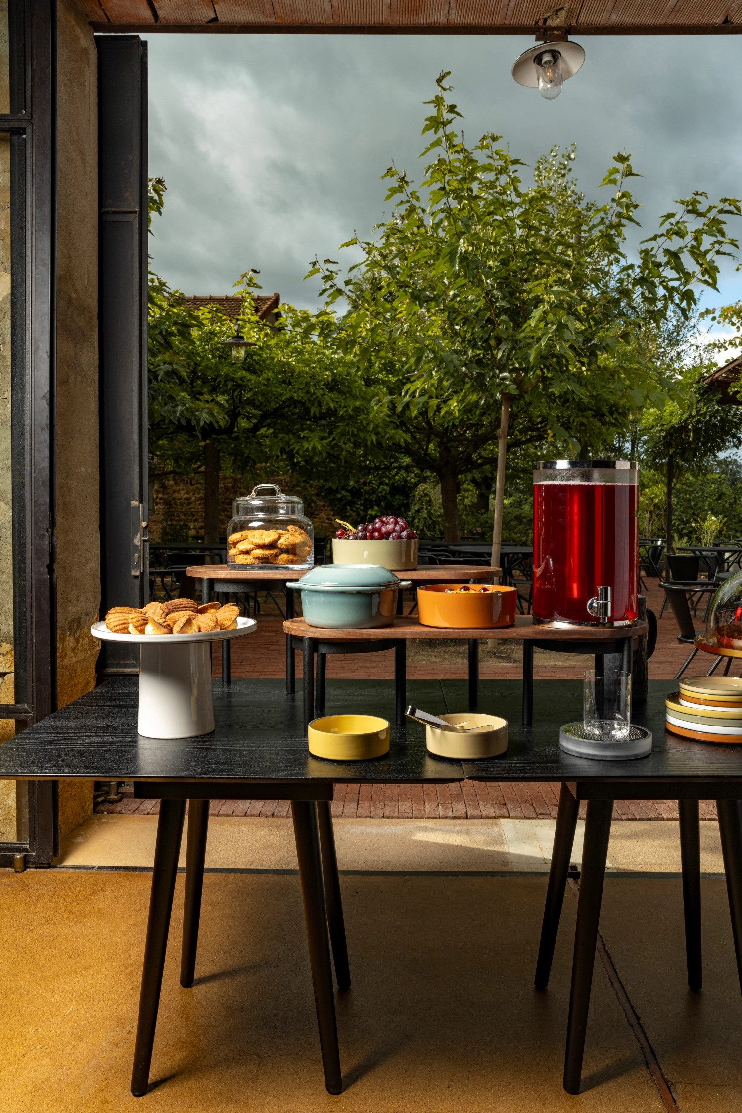 Caractère assiette basse