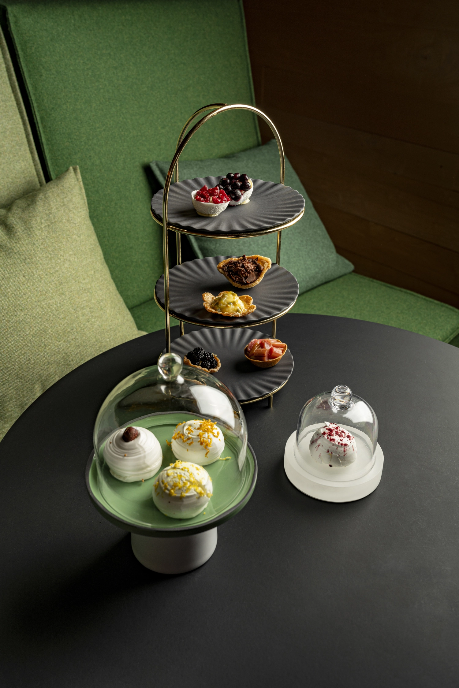 Caractère présentoir pâtisserie