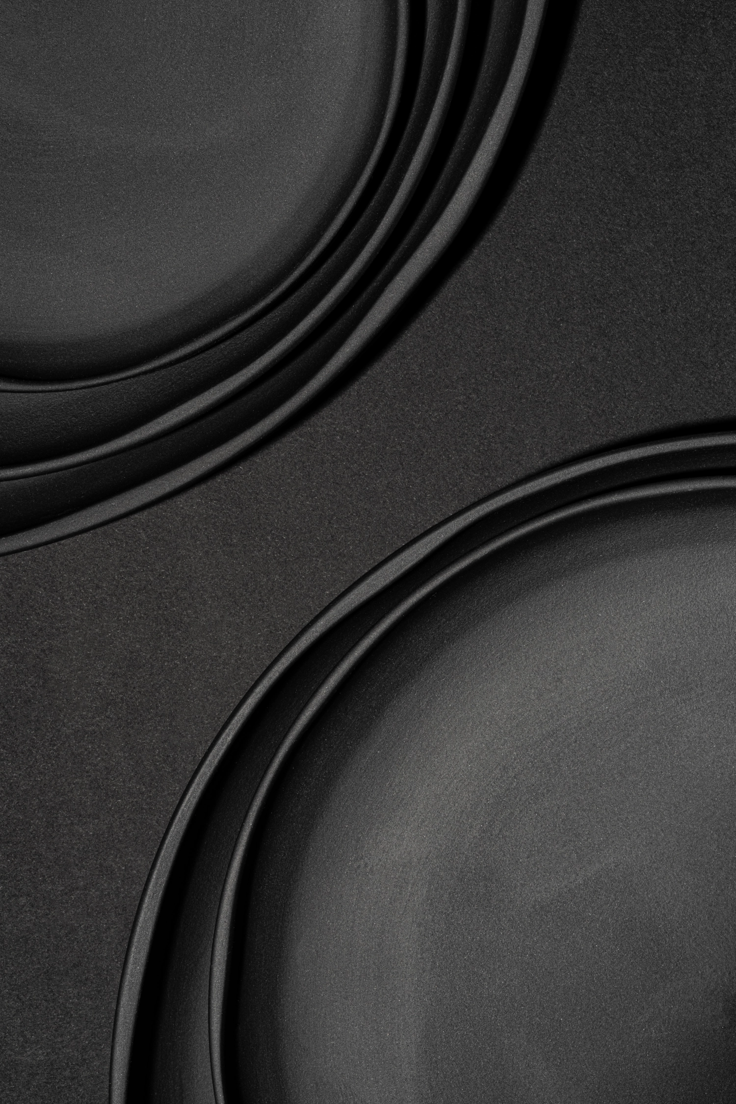 Caractère Black assiette