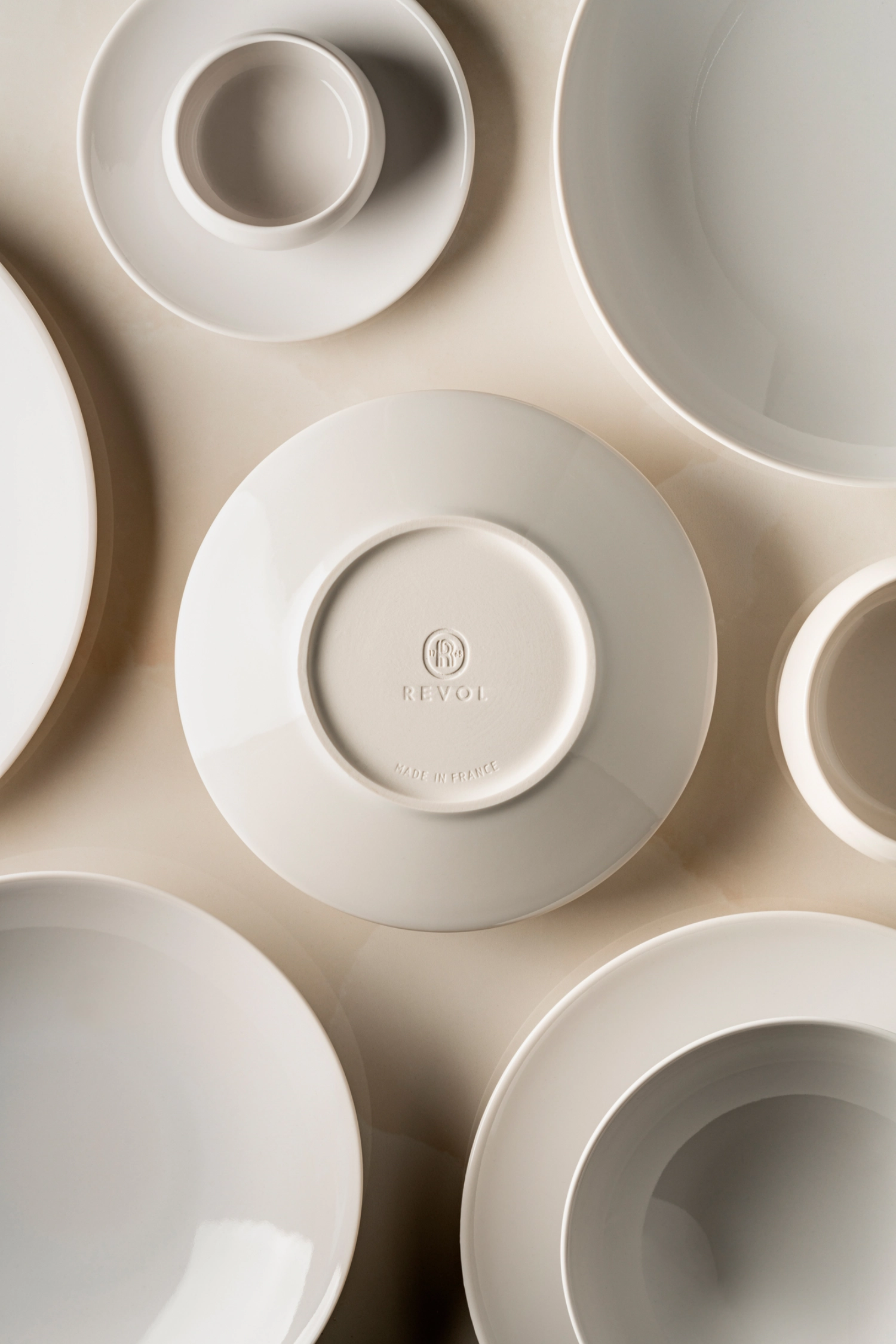 Madeleine assiette oblongue