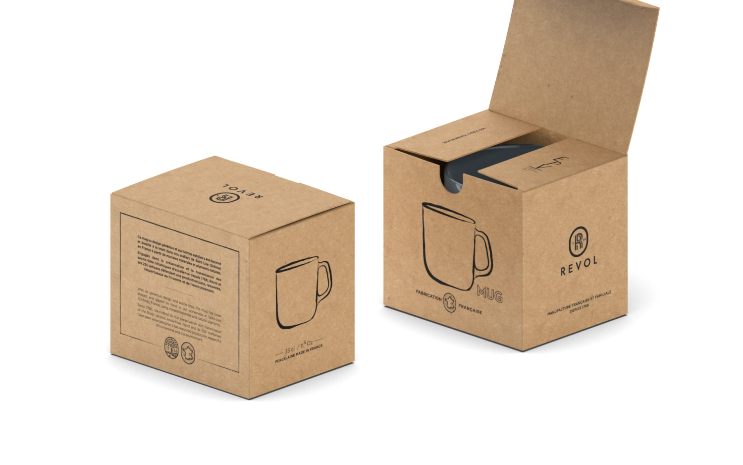 Madeleine Tasse in Geschenkbox