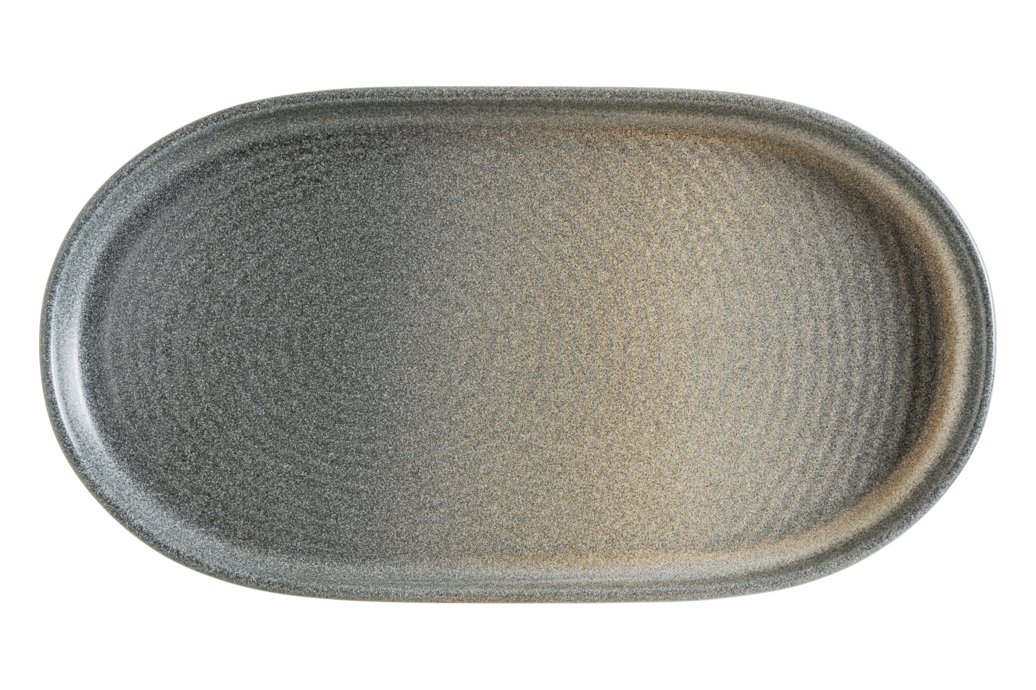 Ripple Hornfels Assiette ovale