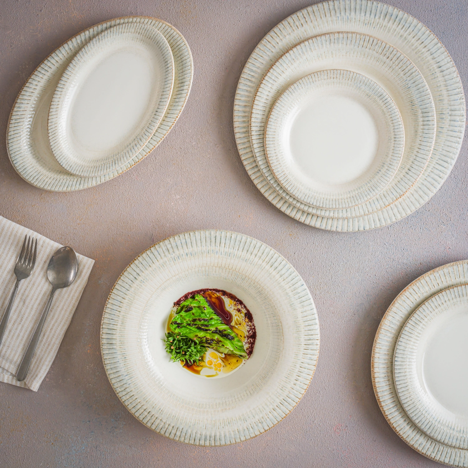 Galata Albus Assiette plate