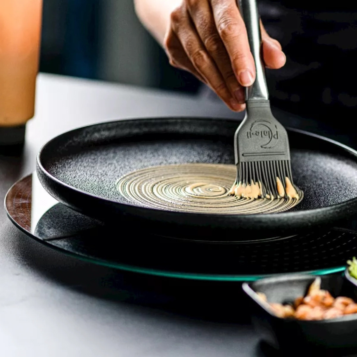 Plate-it plateau tournant en verre 30 cm