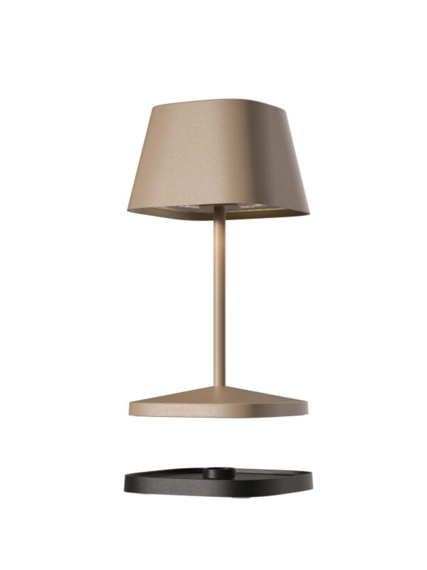 Lampe de table avec accu Naples 2.0 sable