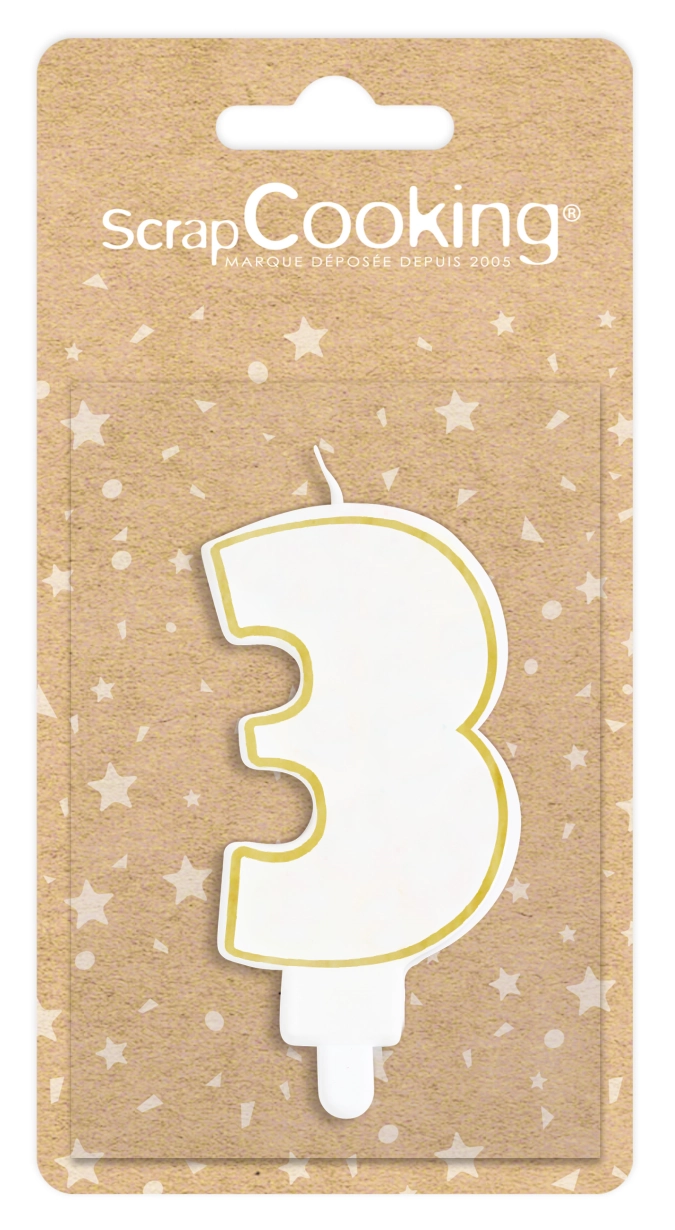 Bougie numéro 3