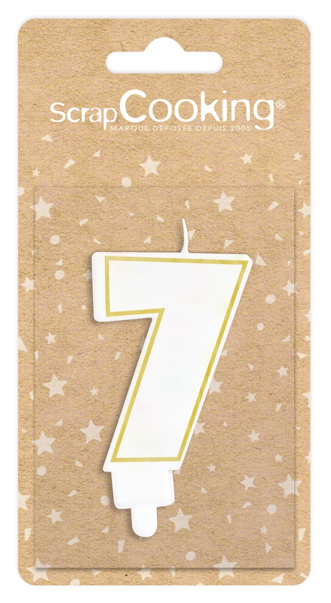 Kerze Nummer 7