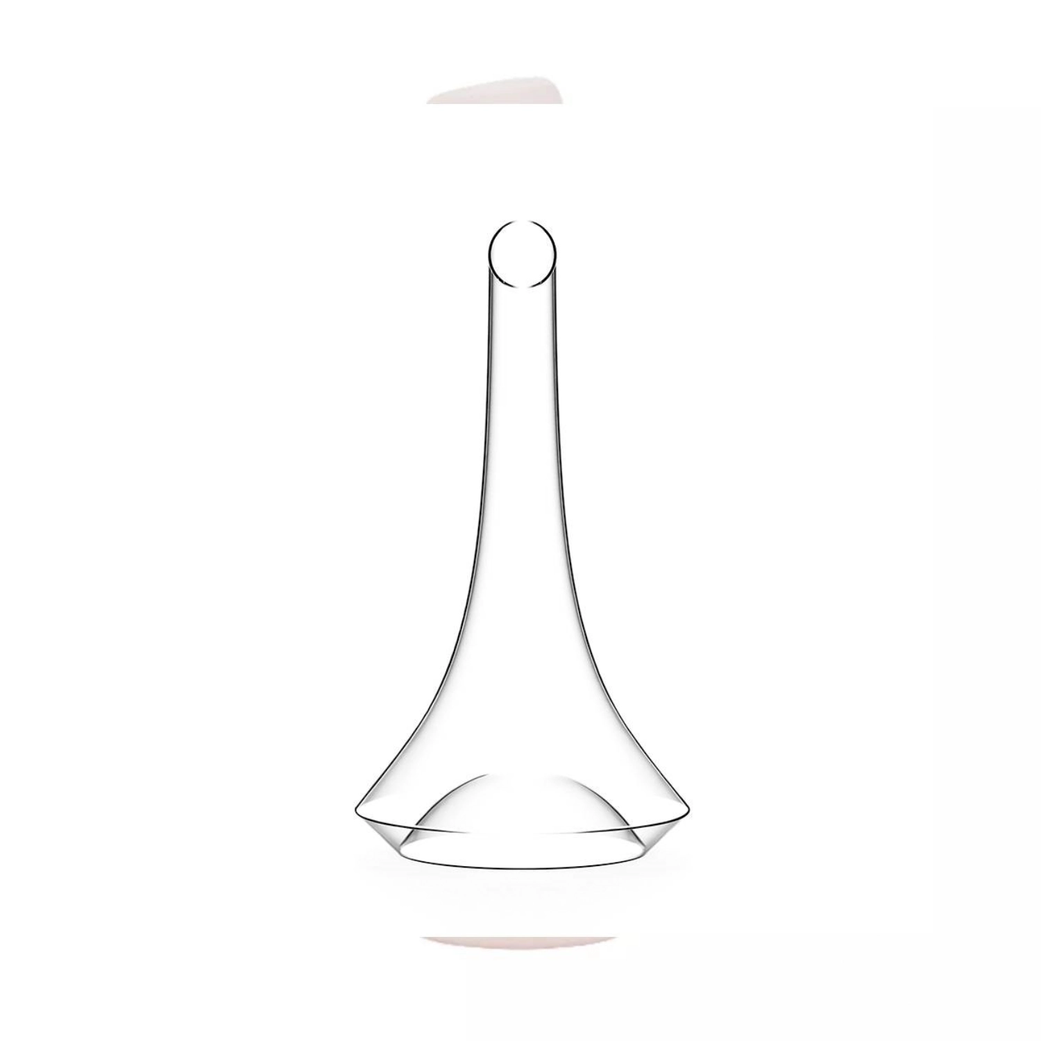 France 75cl carafe, mouth-blown