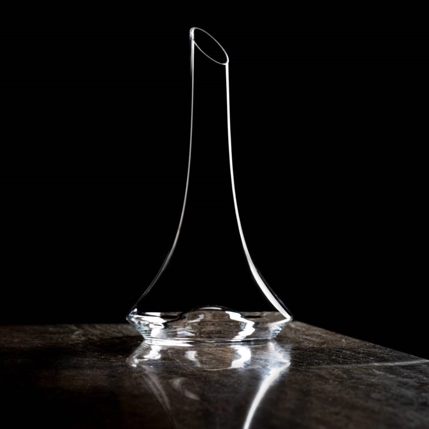 France 75cl carafe, mouth-blown