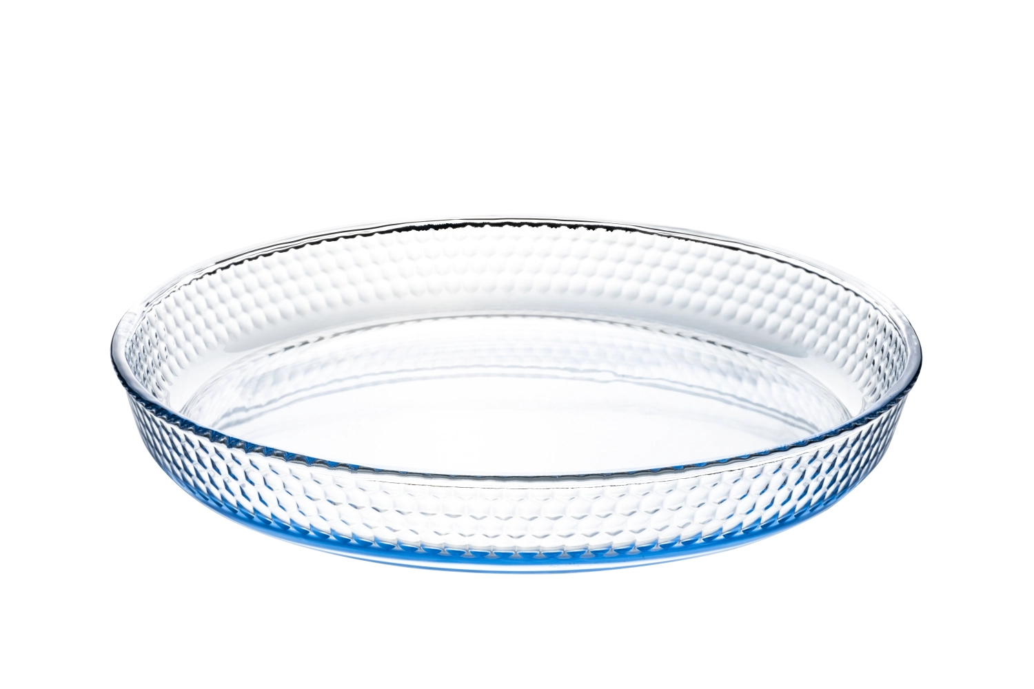 Auflaufform mit Wabenprägung