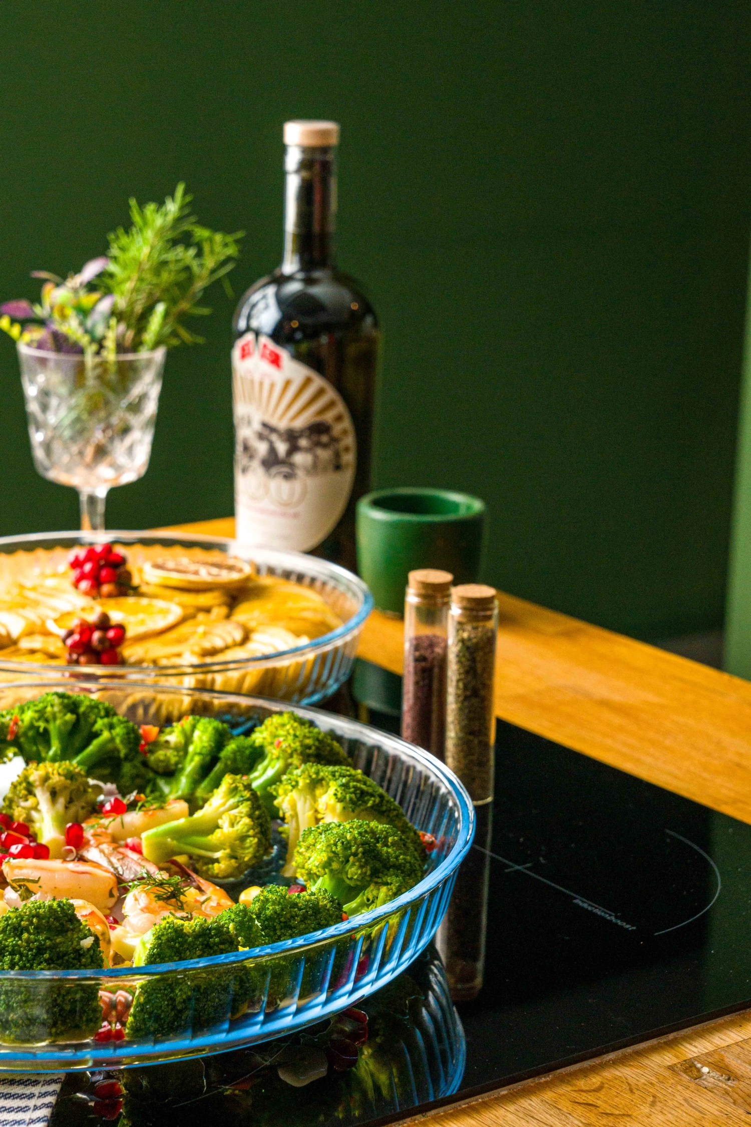 Auflaufform mit Prägung