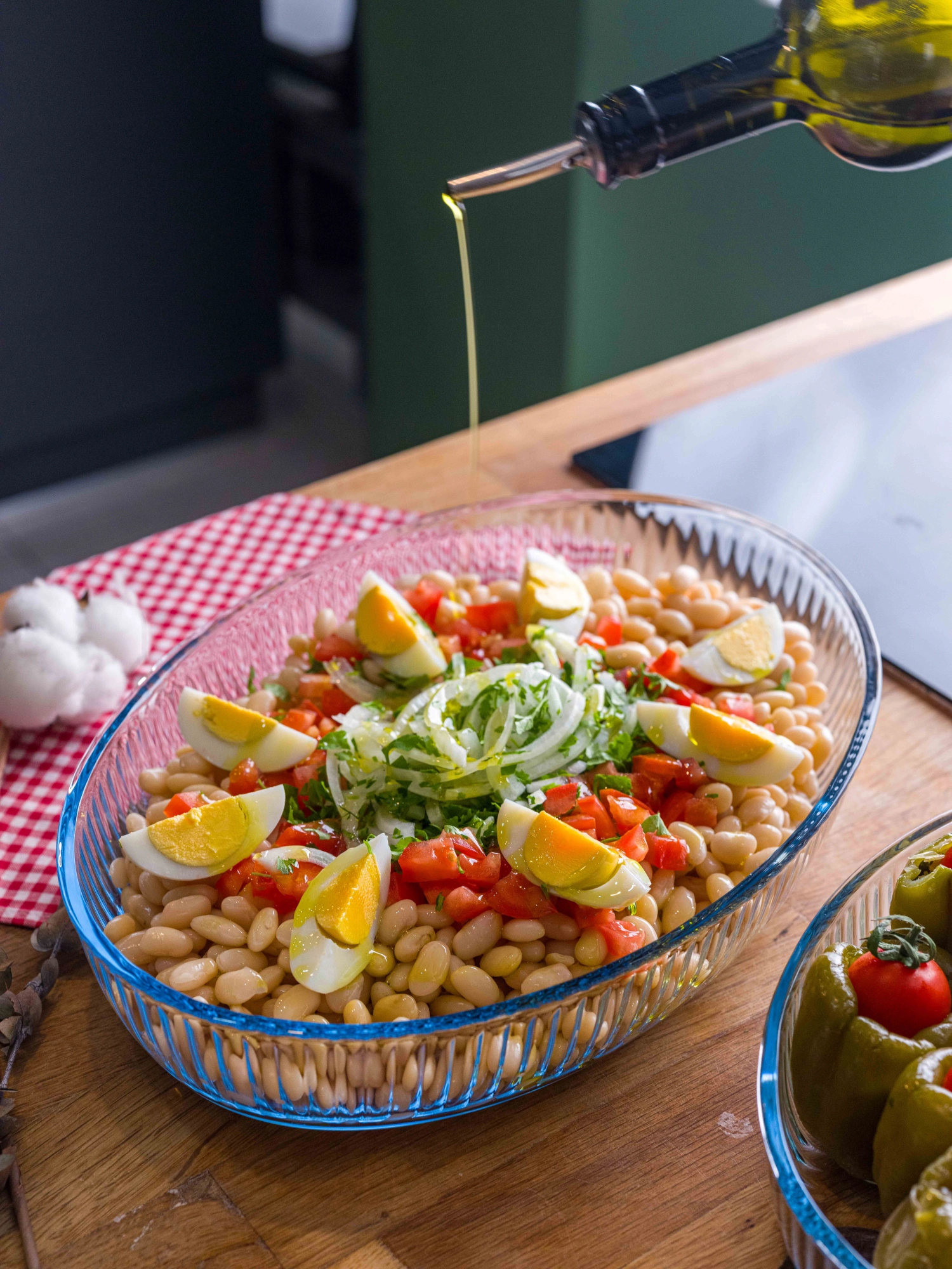 Auflaufform mit Prägung