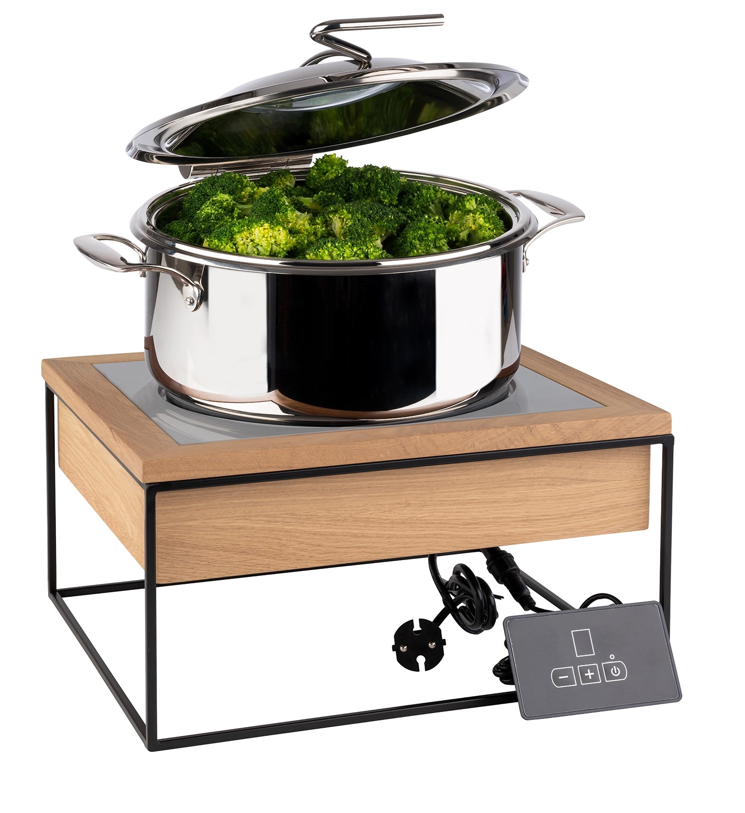 4 tlg. Induktionsstation