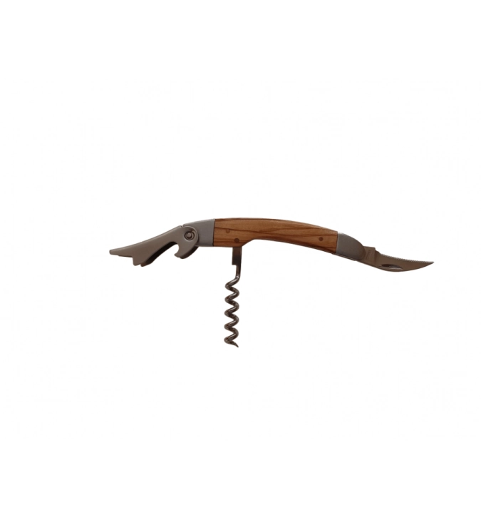 Ouvre-bouteille en bois d'olivier