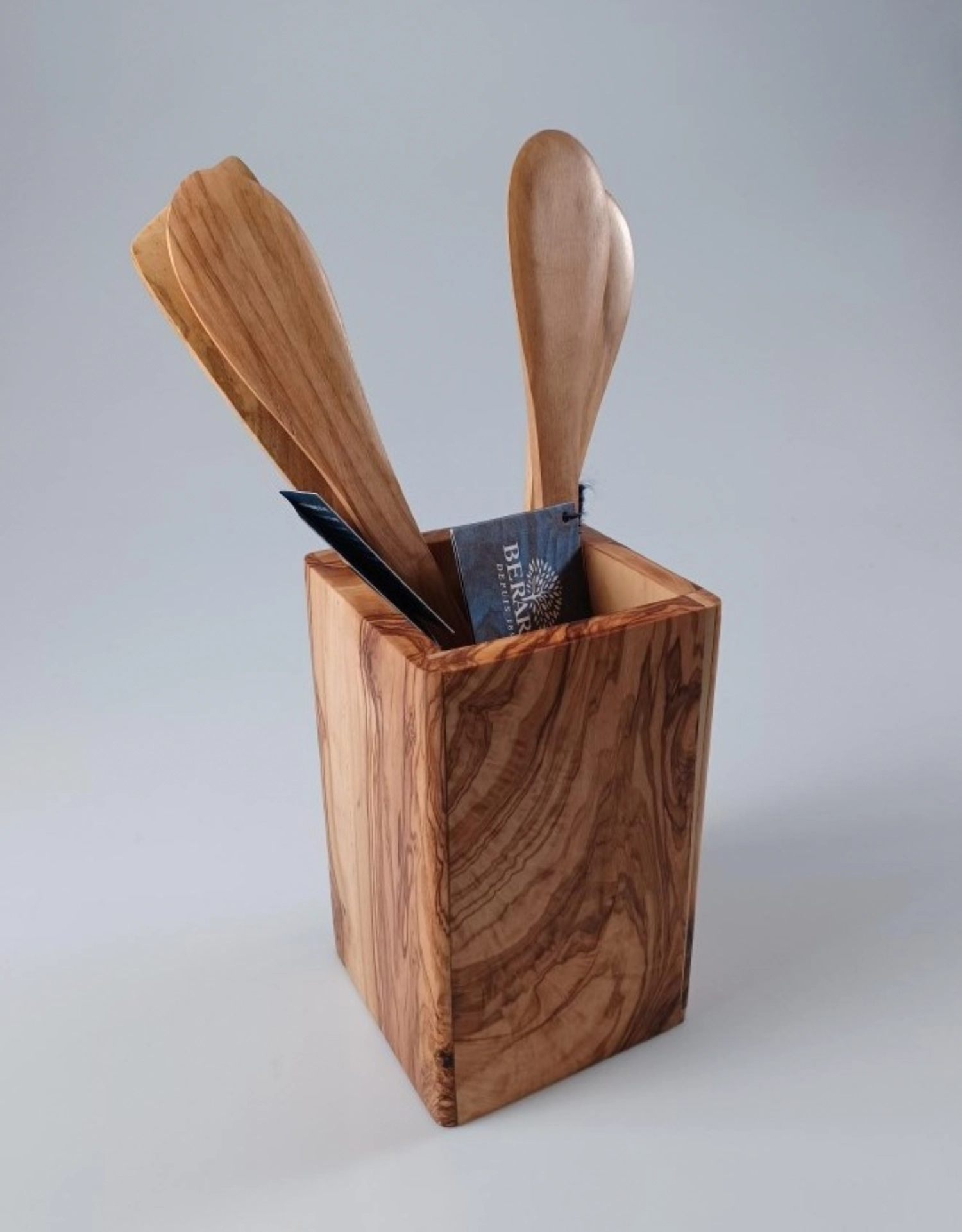 Utensilienbehälter gross Olivenhoz