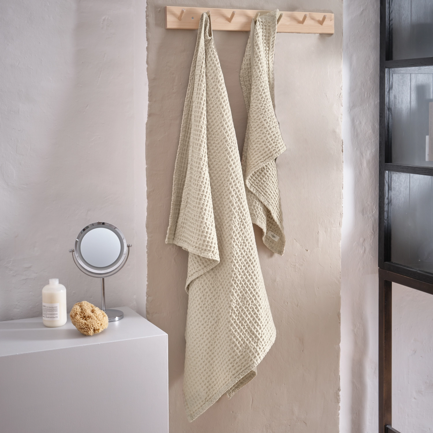 Big Waffle Geschenkset Bade- & Handtuch