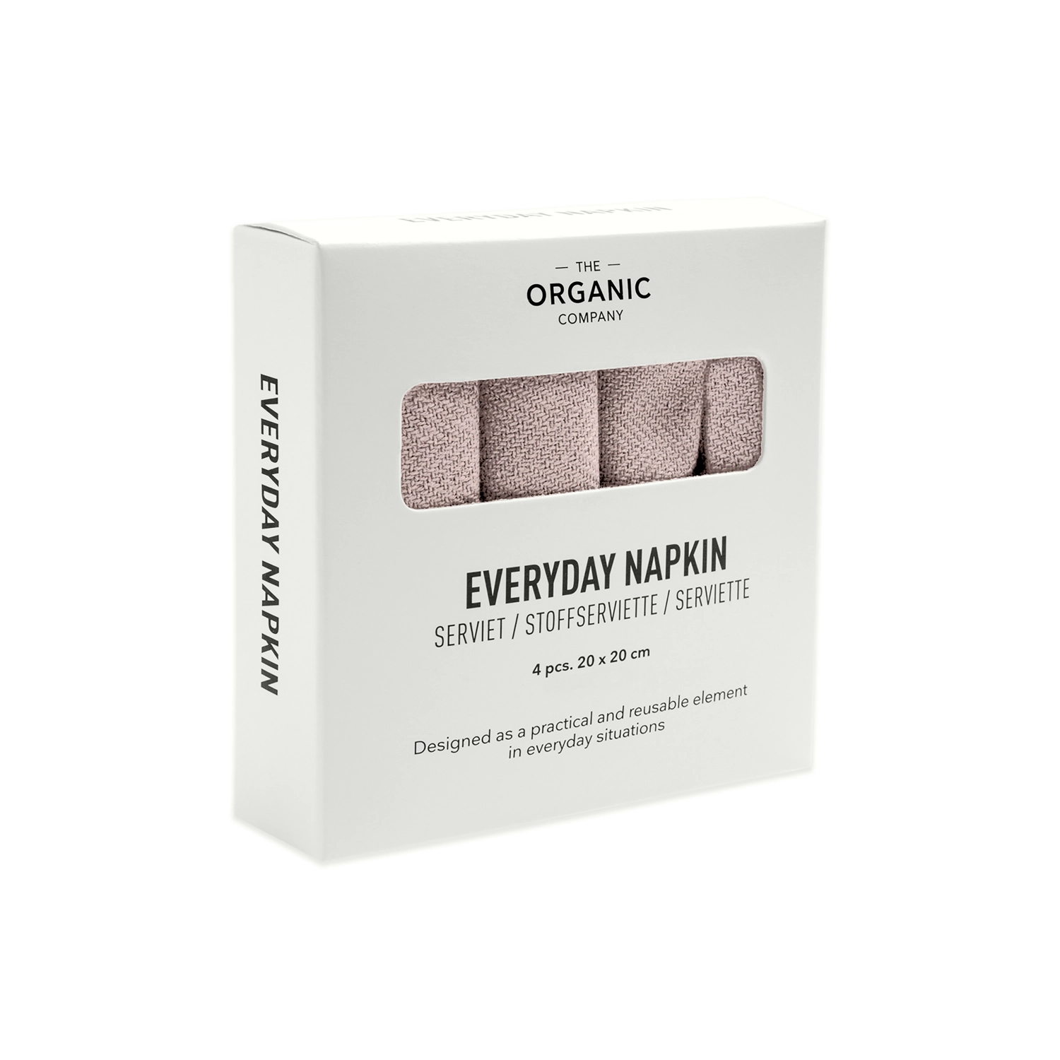 Everyday set de 4 serviettes en tissu