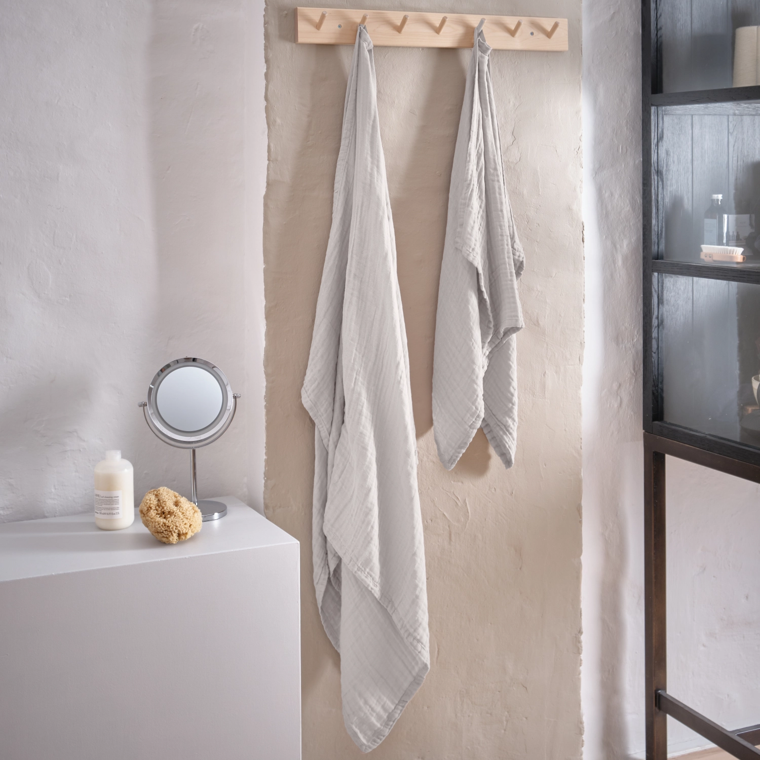 Fine ensemble cadeau serviette et drap de bain