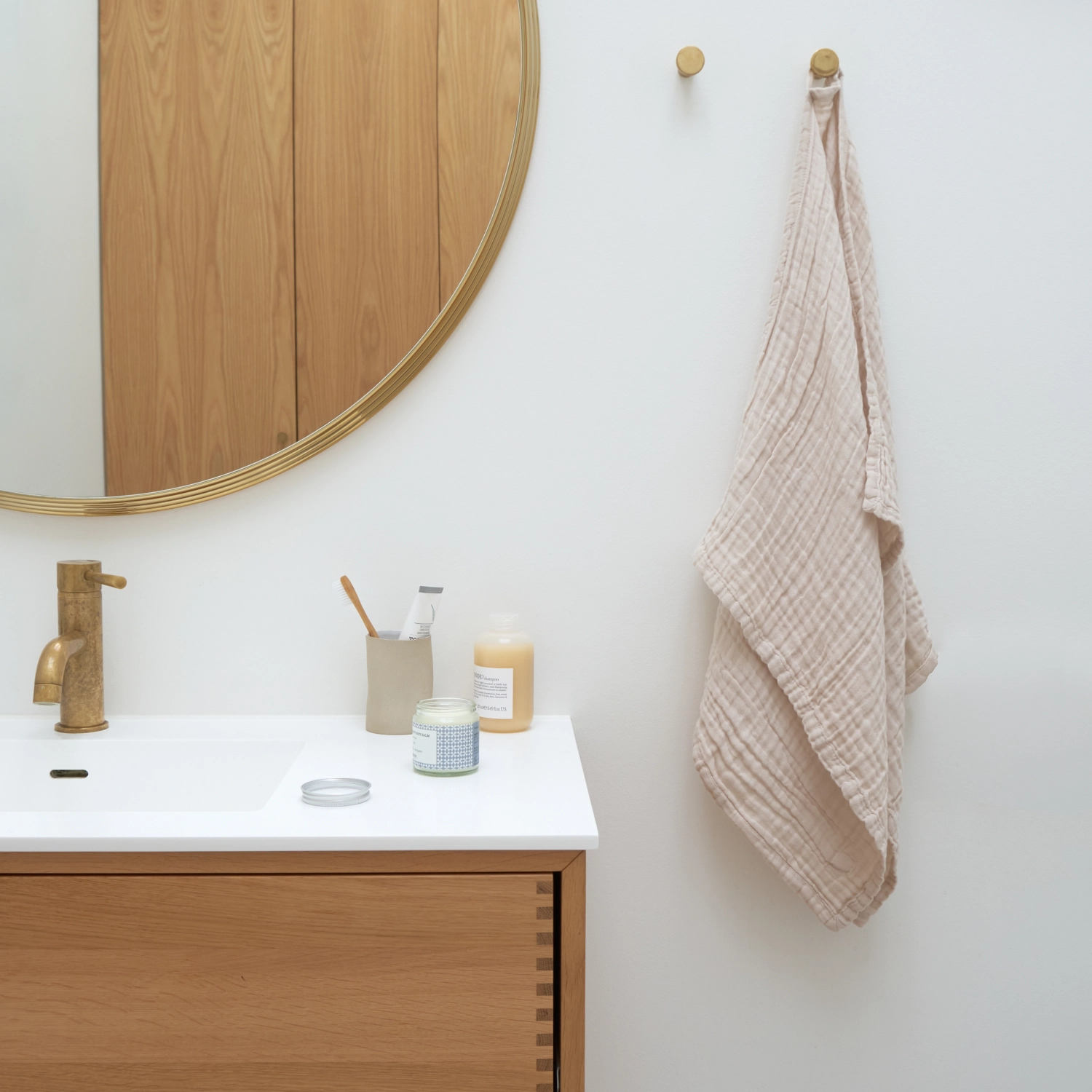 Fine serviette à main