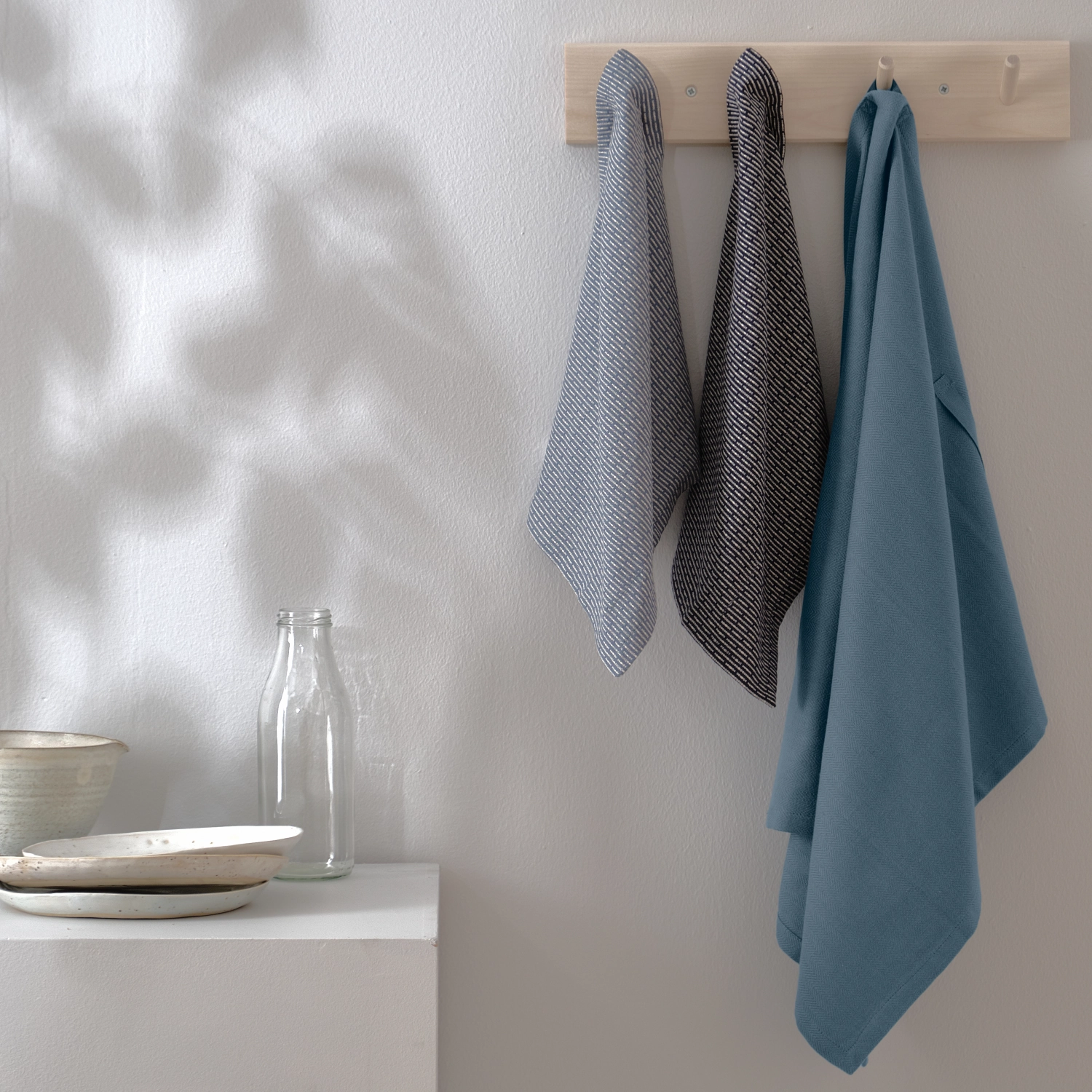 Set de 3 torchons et chiffon mouillé