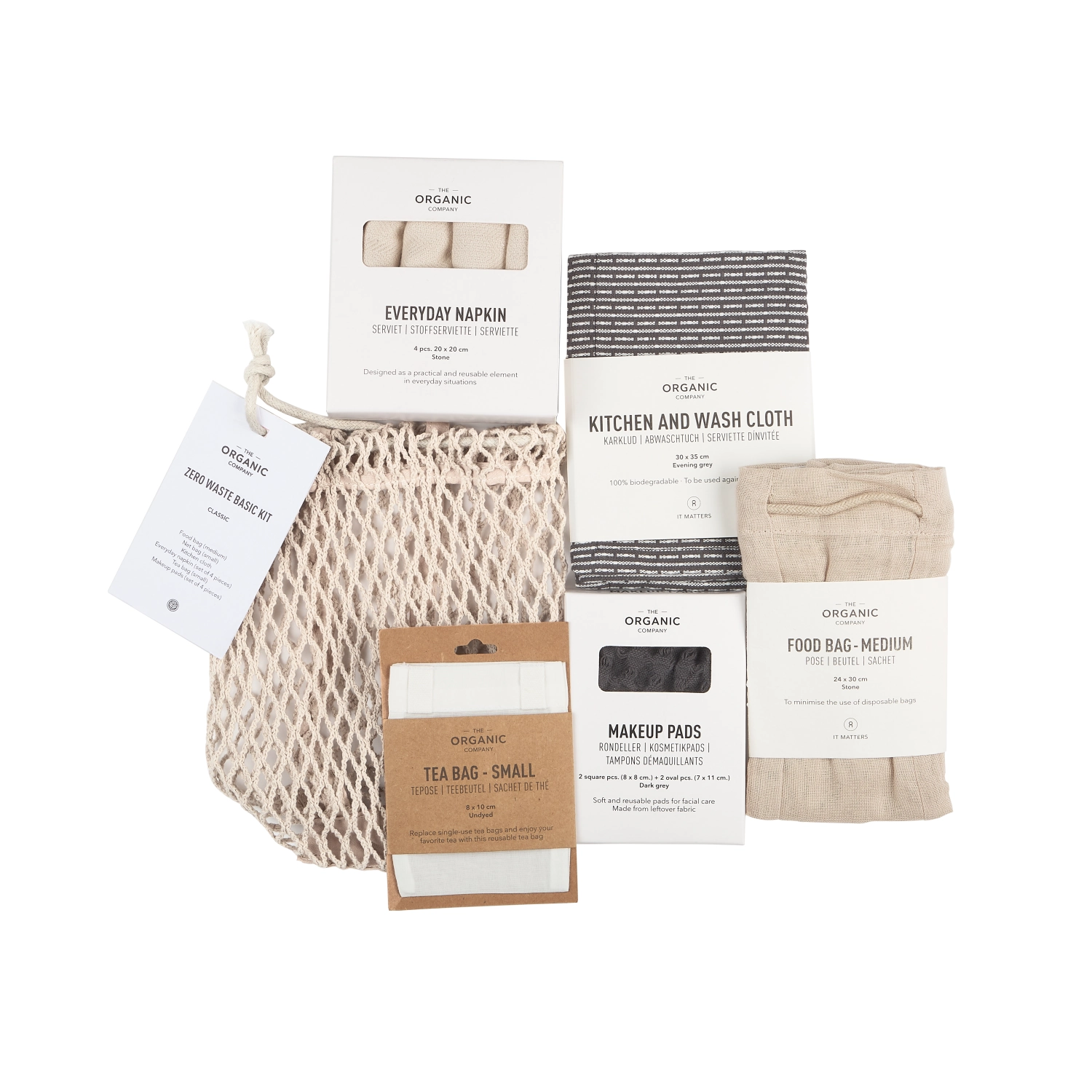 Zero Waste 6pcs coffret cadeau classique