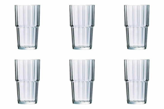 Set de 6 verres Norvege