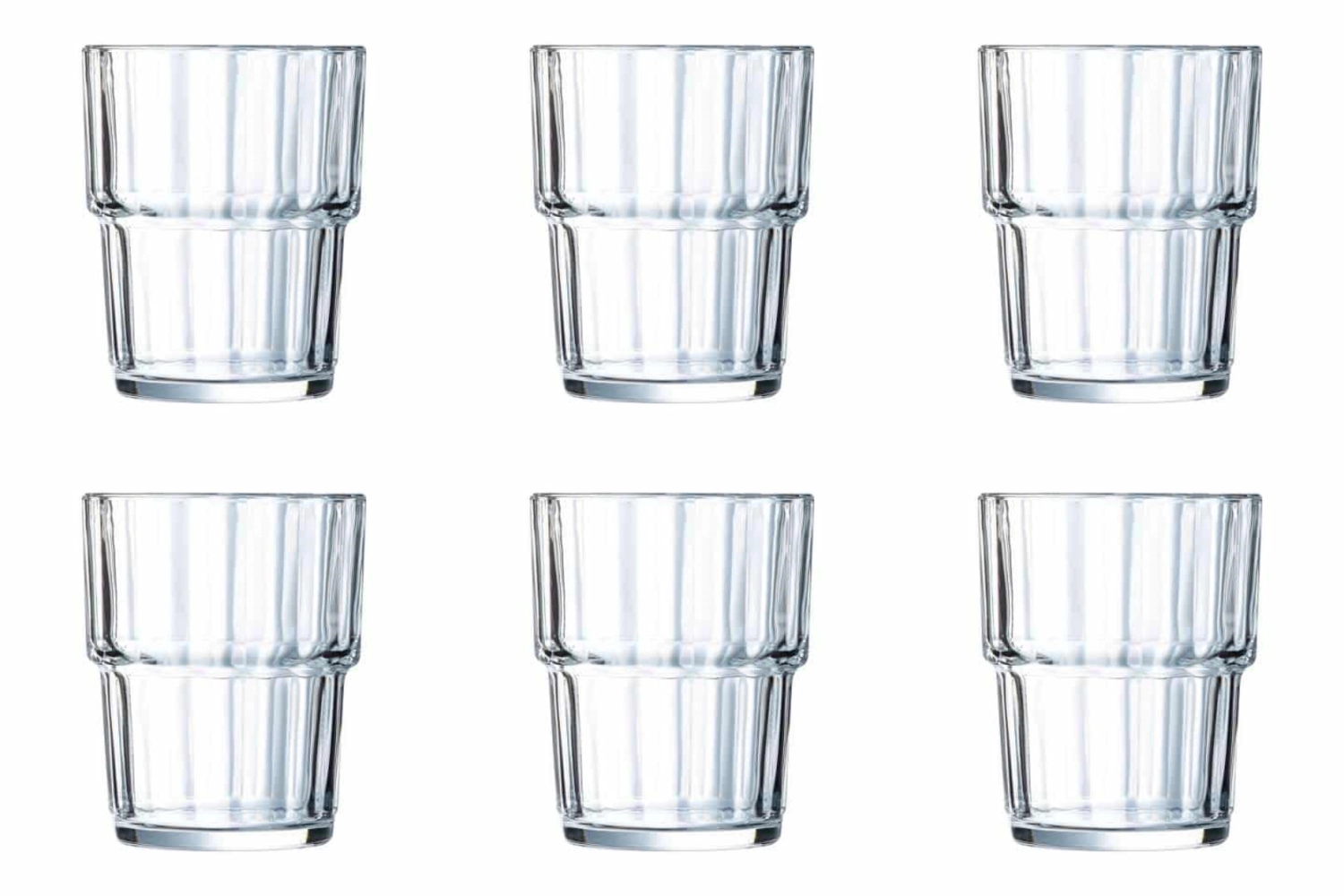 Set de 6 verres Norvege