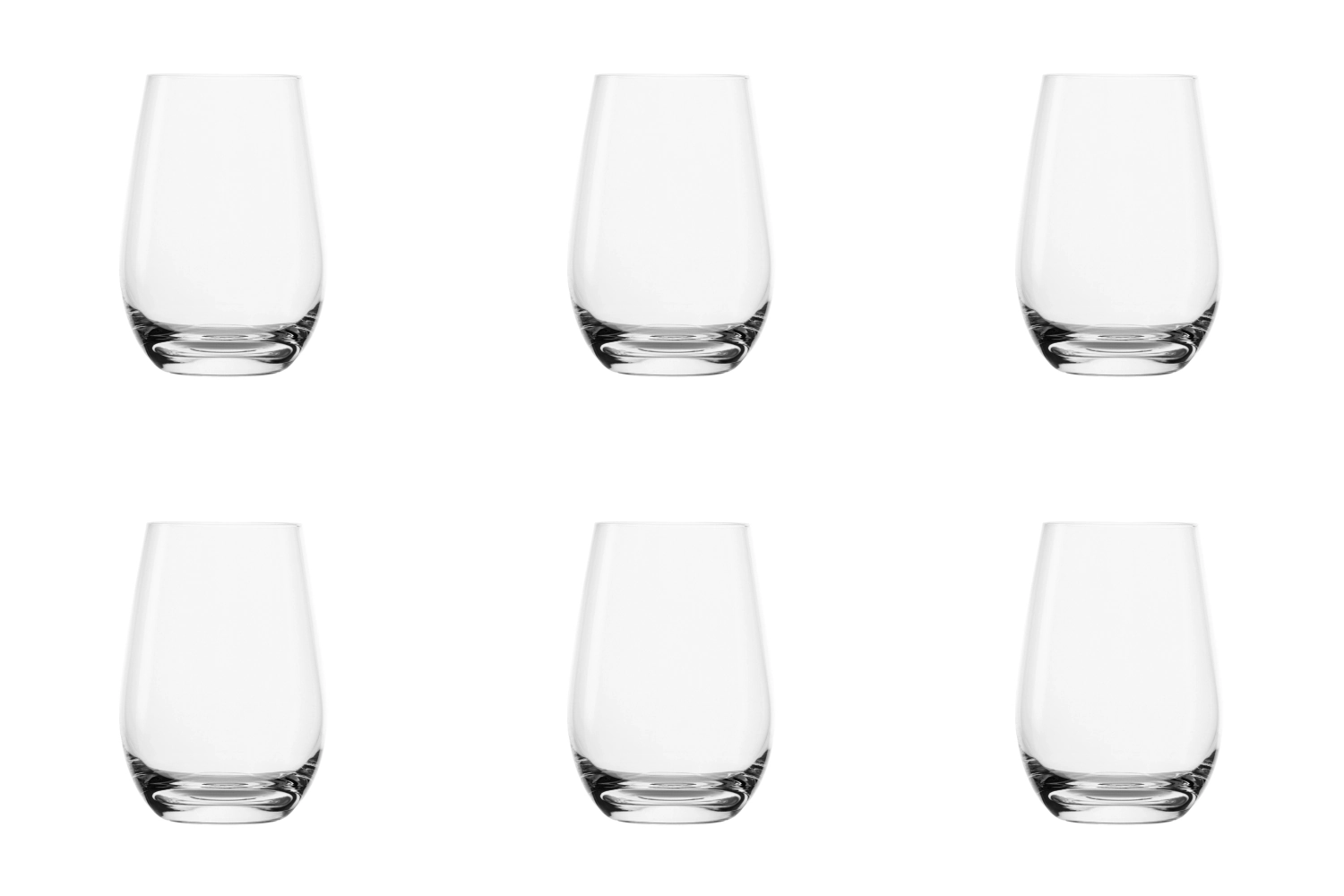 Lot de 6 gobelets Event clairs 465ml