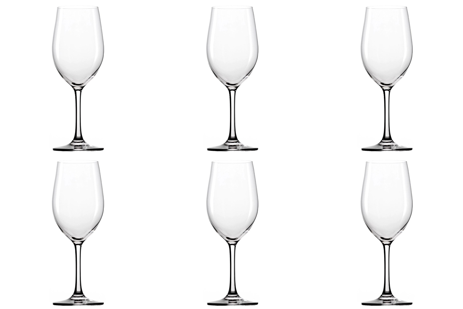 6er Set Classic Weissweinkelch 370ml