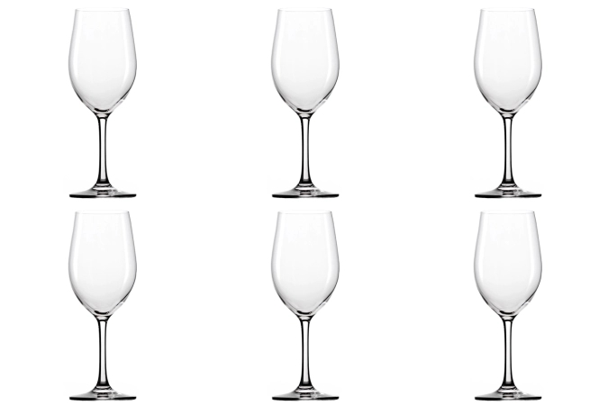Lot de 6 verres à vin blanc Classic 370ml