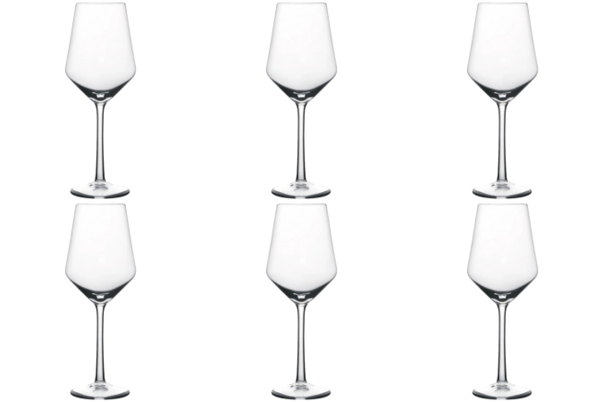 6er Set Harmony Weisswein