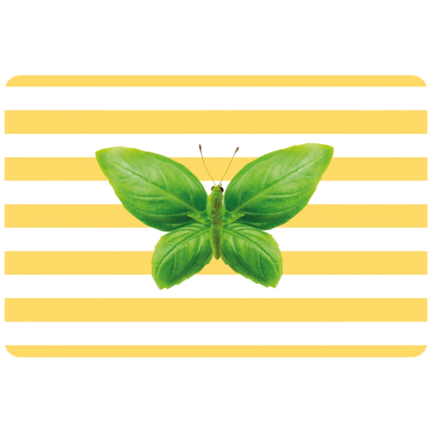 Set de table imprimé recto-verso Papillon